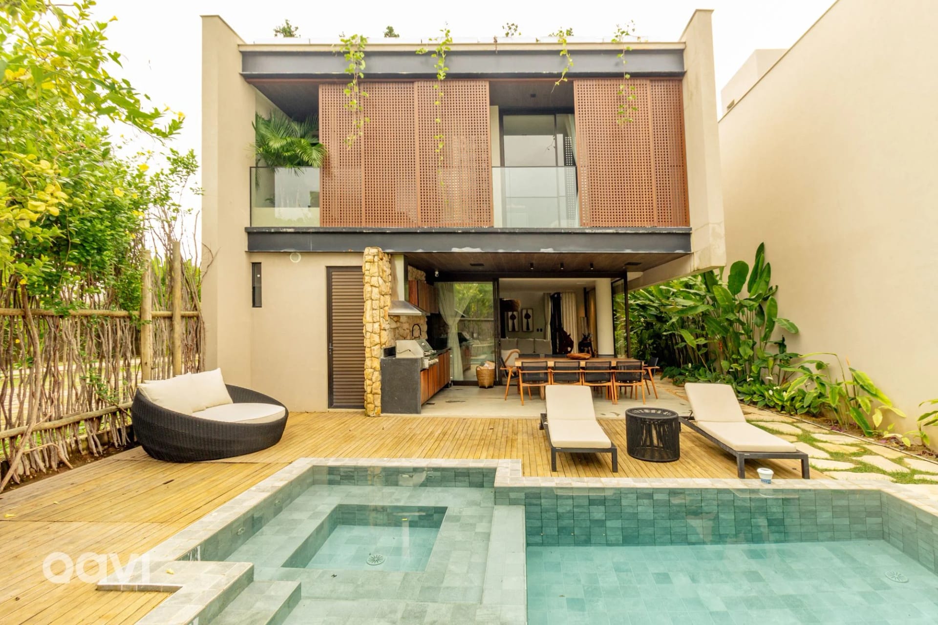 Piscina — Casa em Condomínio Beira Mar Serena E01 by Qavi