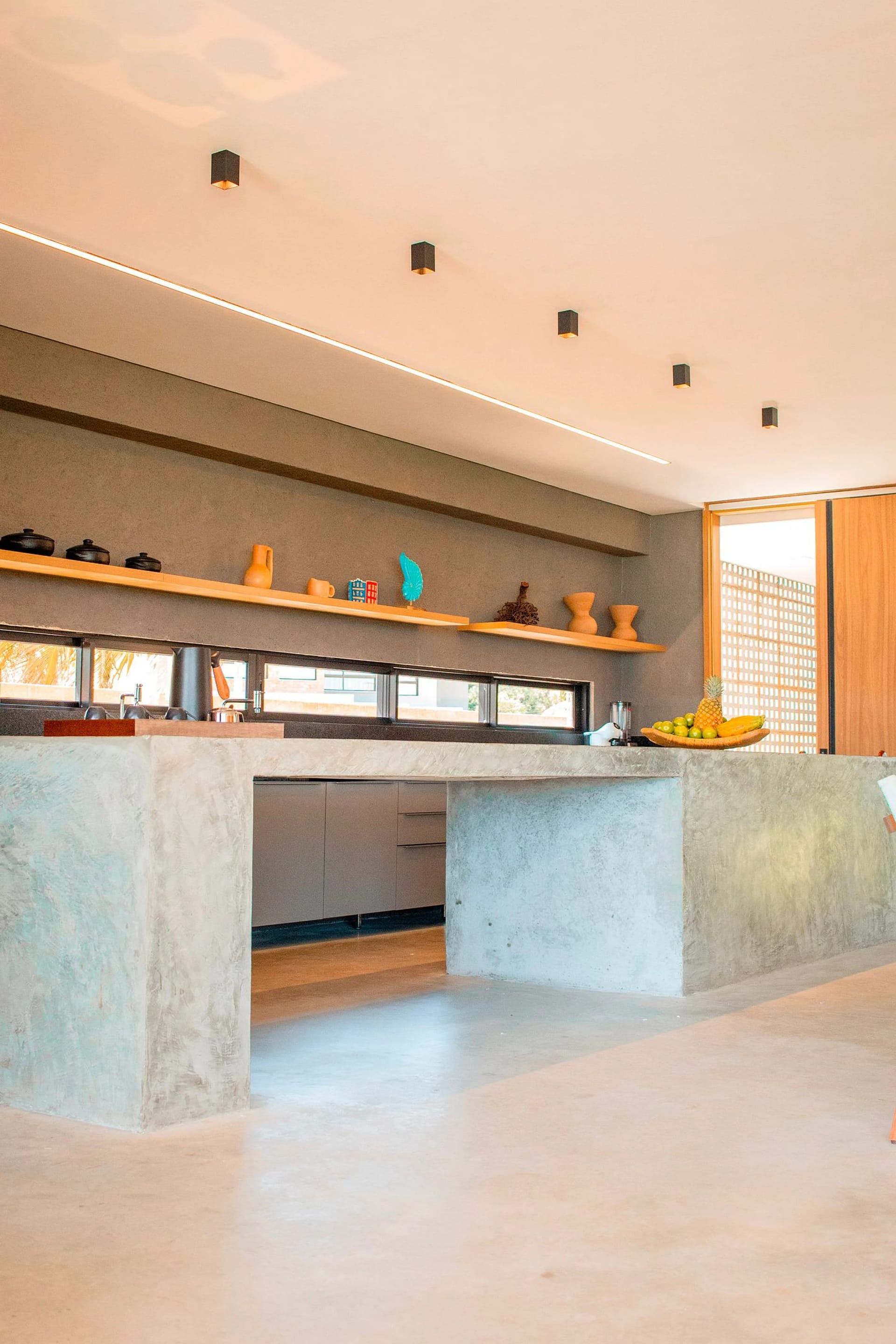 Communal kitchen — Casa Beira Mar em Milagres Casa Kamará by Qavi