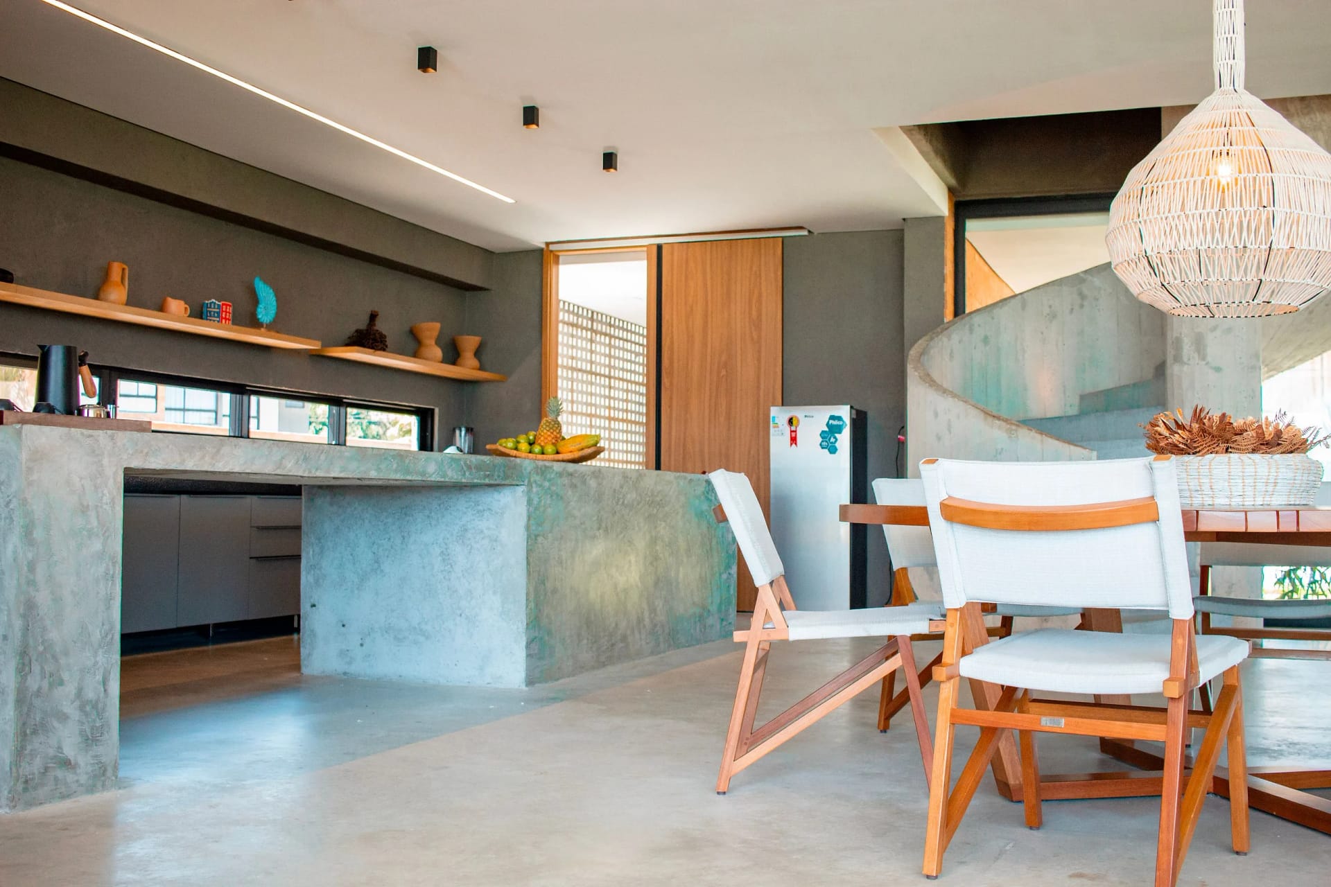 Communal lounge / TV room — Casa Beira Mar em Milagres Casa Kamará by Qavi