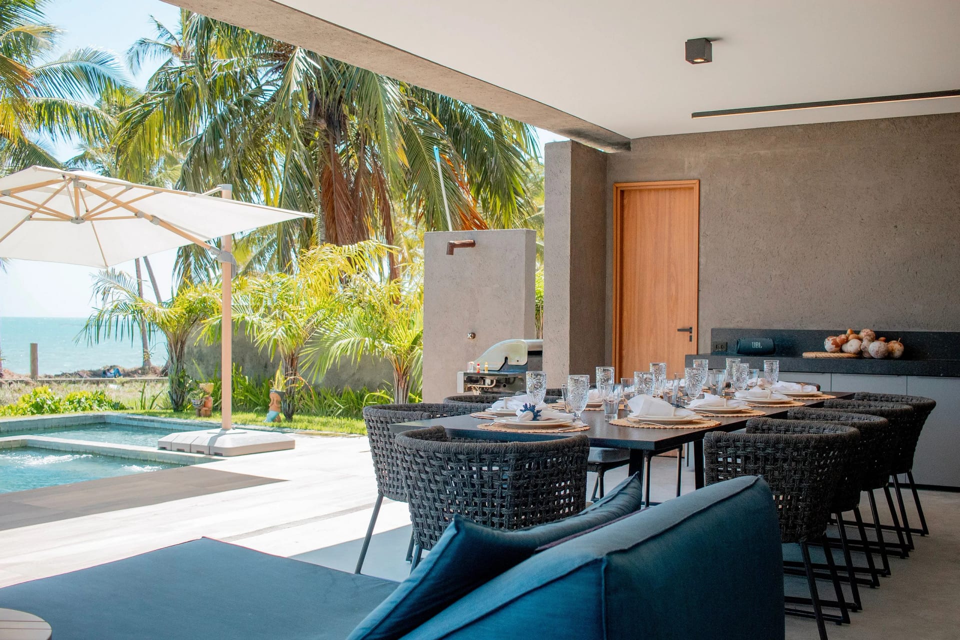 Balcony / Terrace — Casa Beira Mar em Milagres Casa Kamará by Qavi