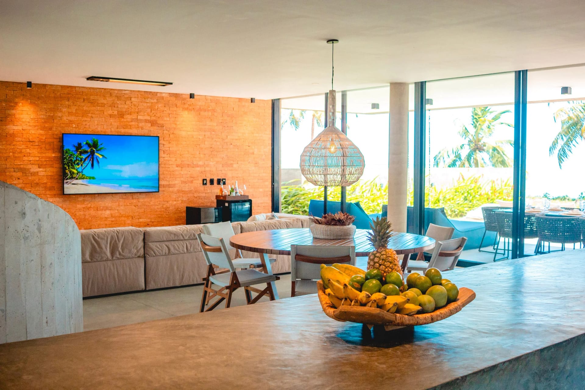 Communal kitchen — Casa Beira Mar em Milagres Casa Kamará by Qavi