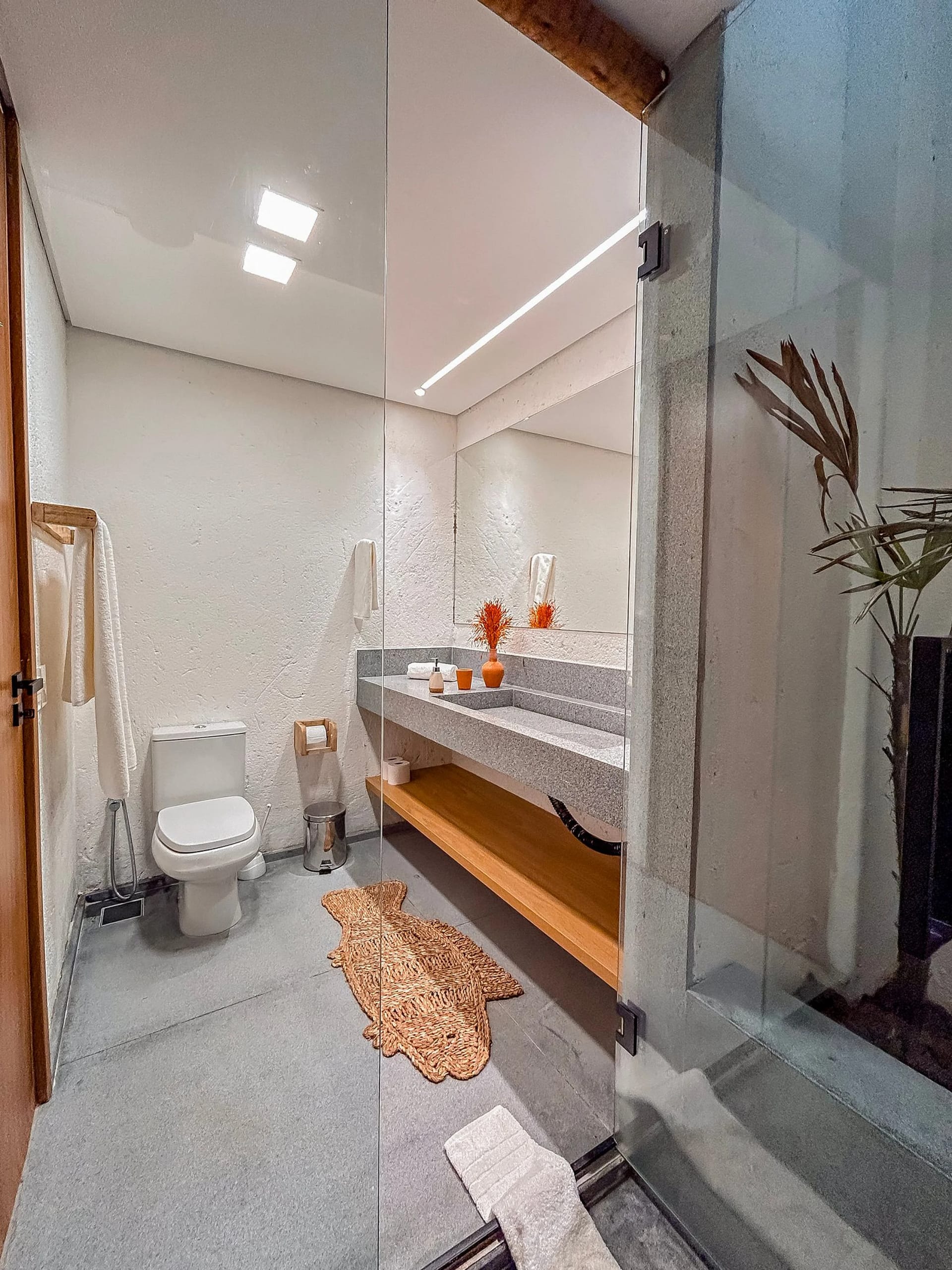 Toilet — Casa Beira Mar em Milagres Casa Kamará by Qavi