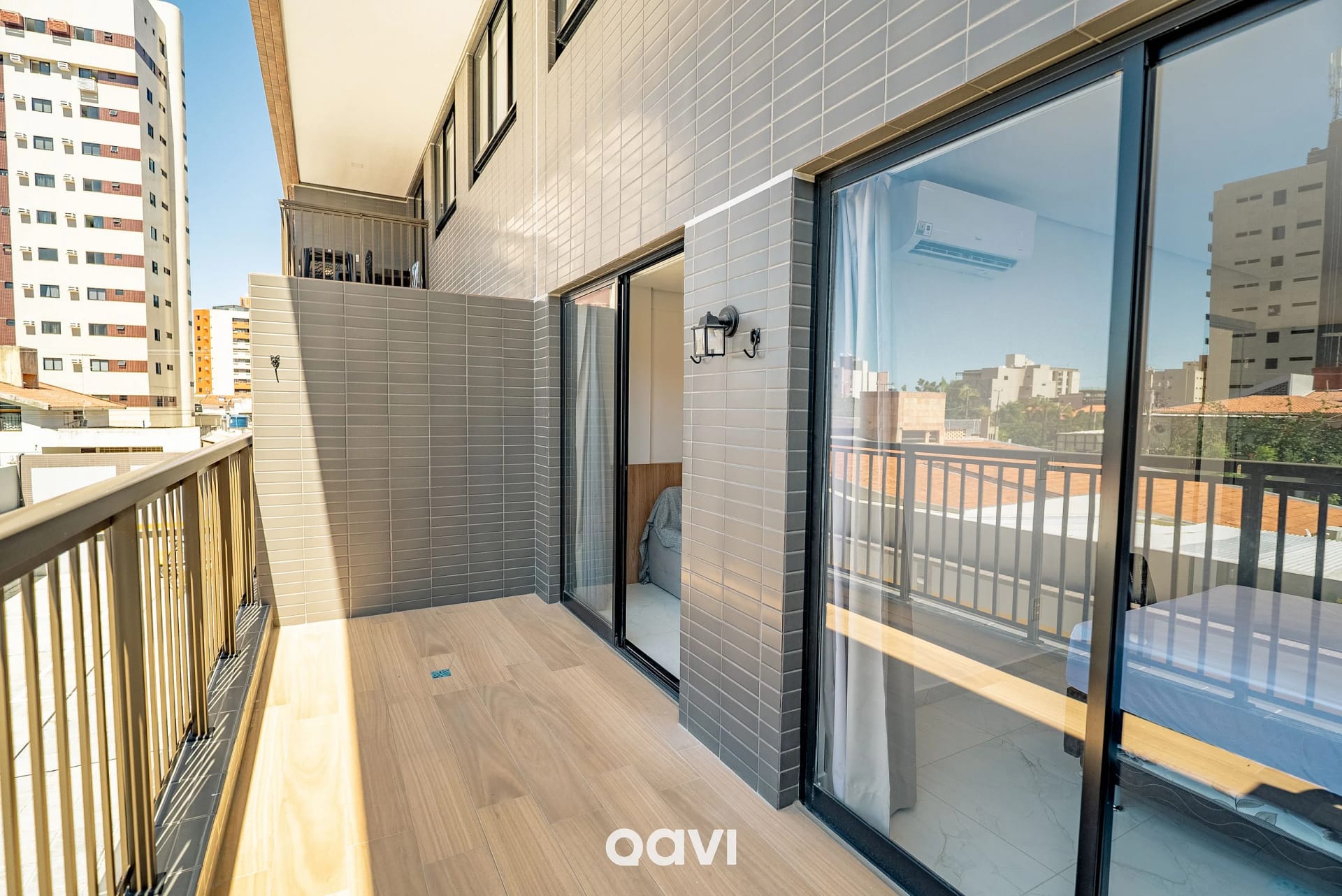 Balcony / Terrace — Apartamento mood em Manaíra by Qavi