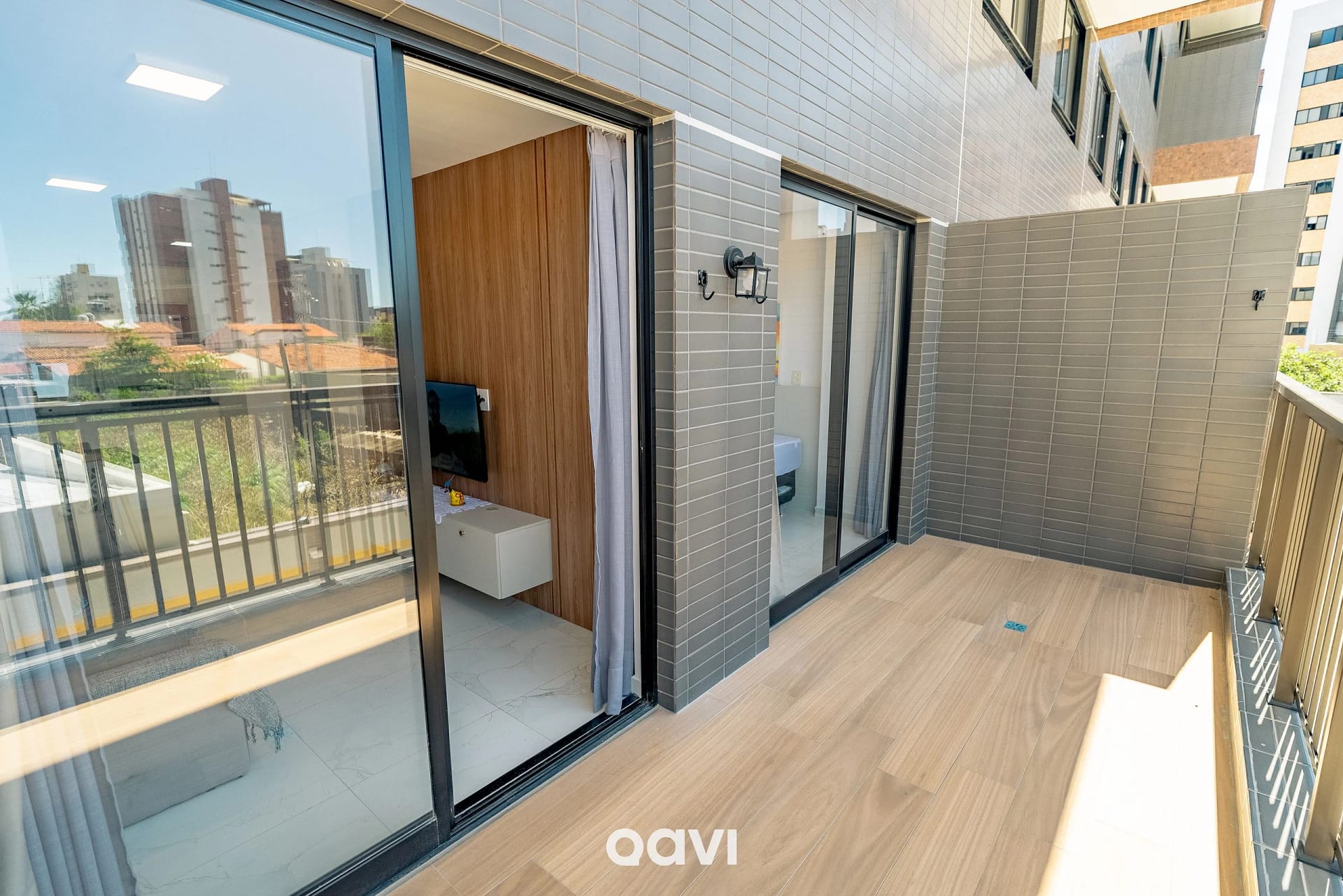 Balcony / Terrace — Apartamento mood em Manaíra by Qavi