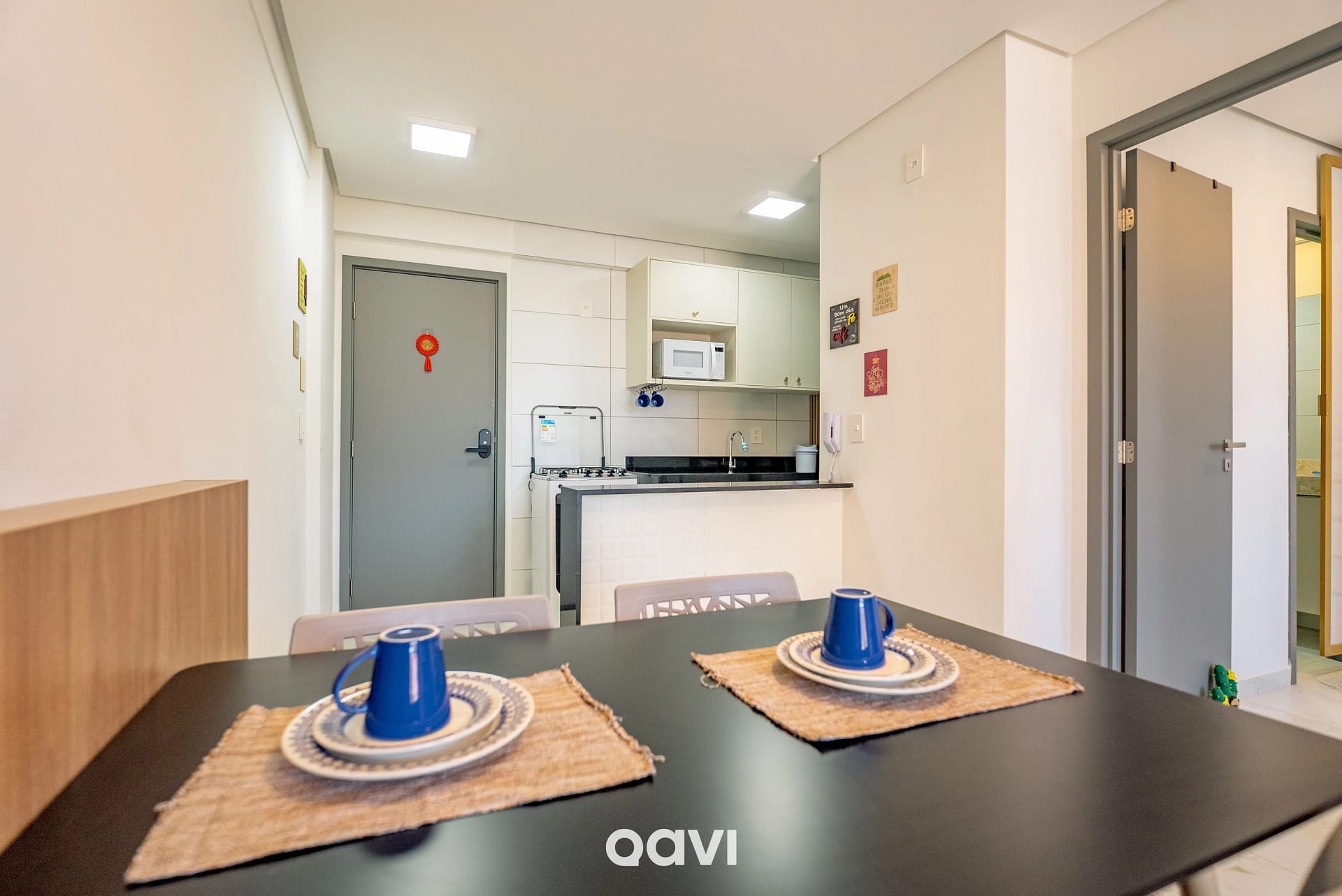 Dining area — Apartamento mood em Manaíra by Qavi