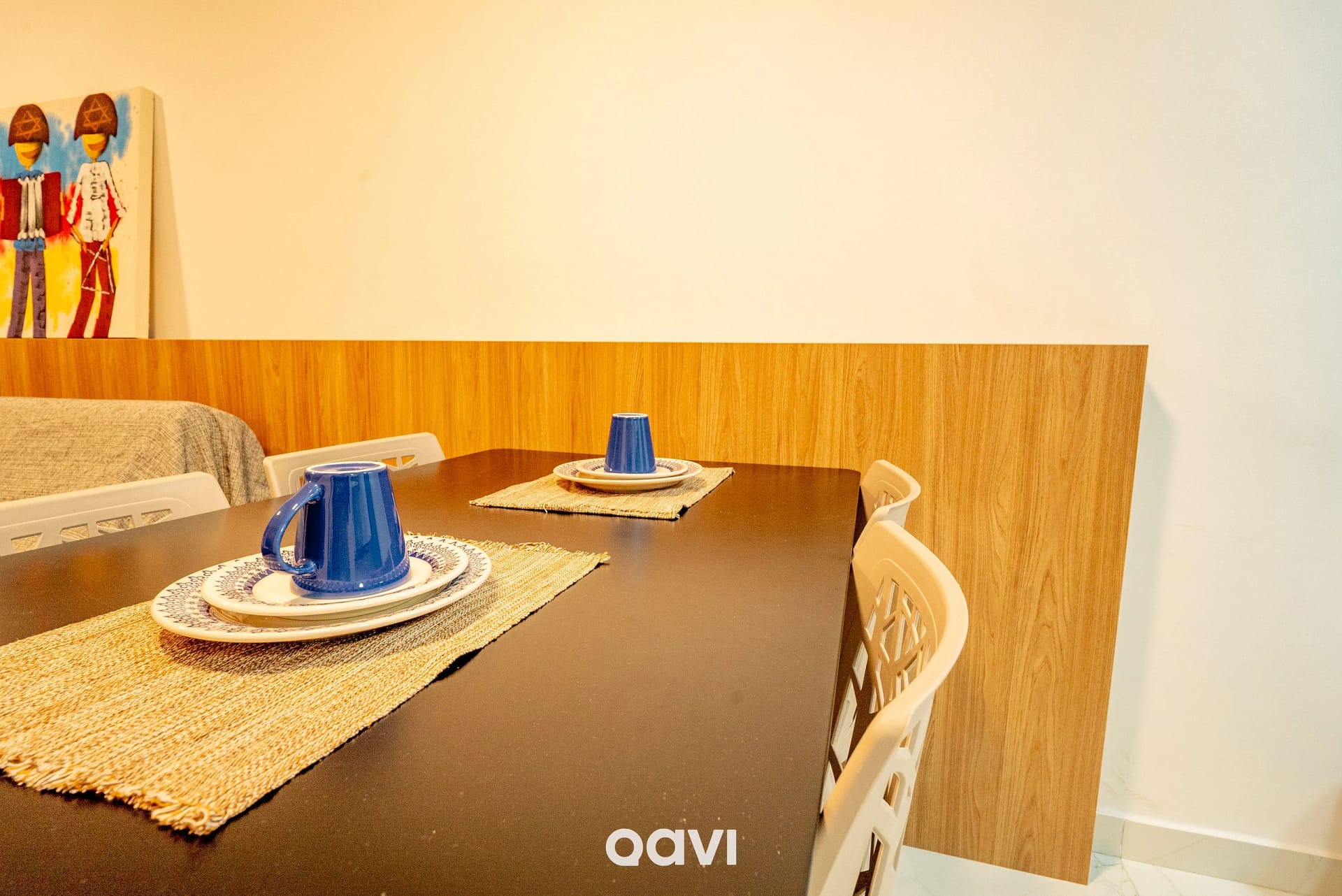 Dining area — Apartamento mood em Manaíra by Qavi
