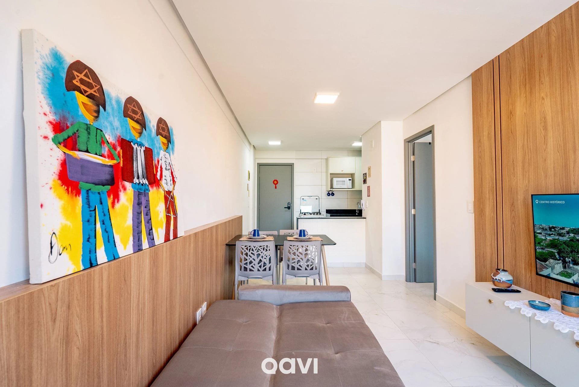Living Room — Apartamento mood em Manaíra by Qavi