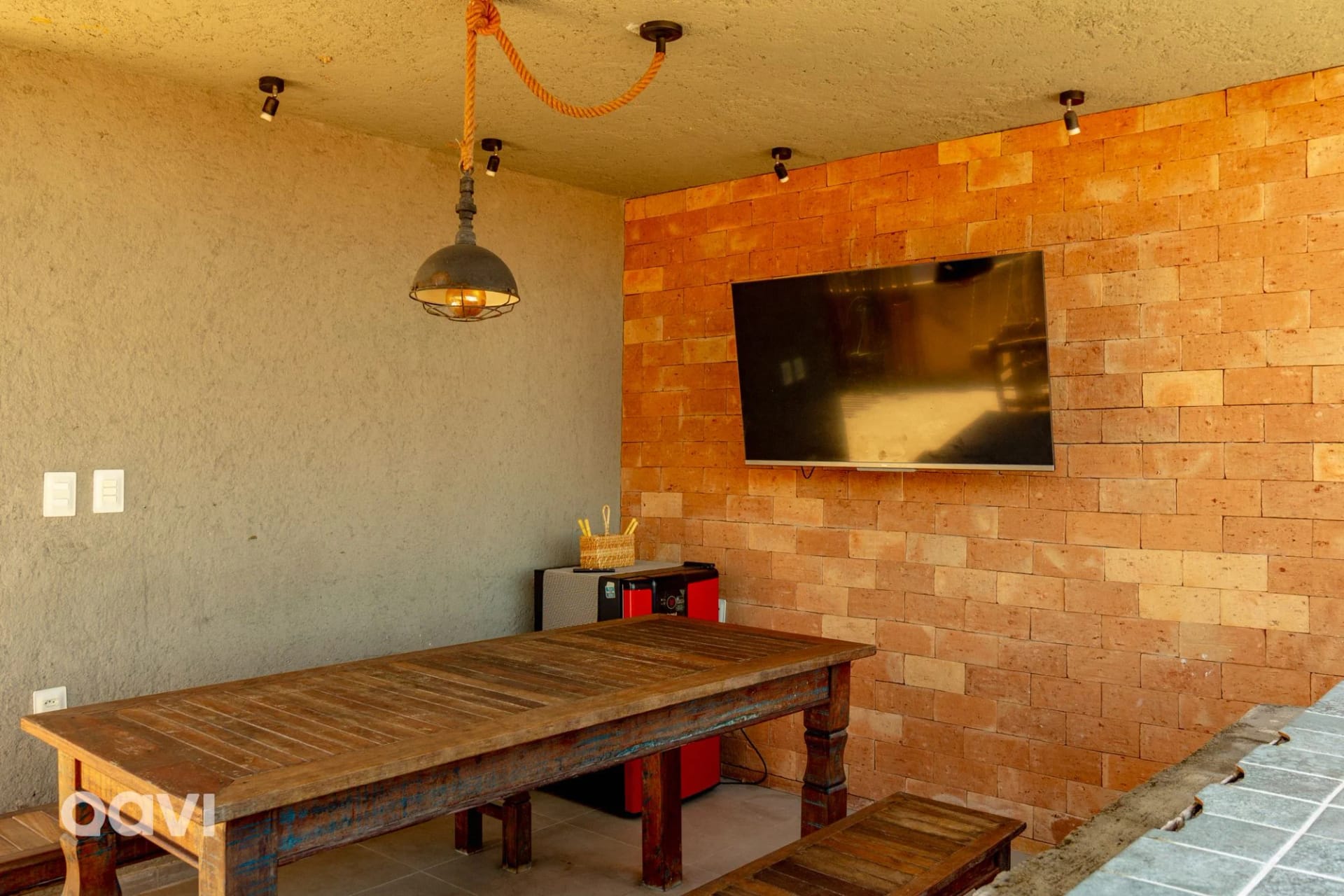 Varanda / Terraço — Casa com Piscina Privativa Lambari 107 by Qavi