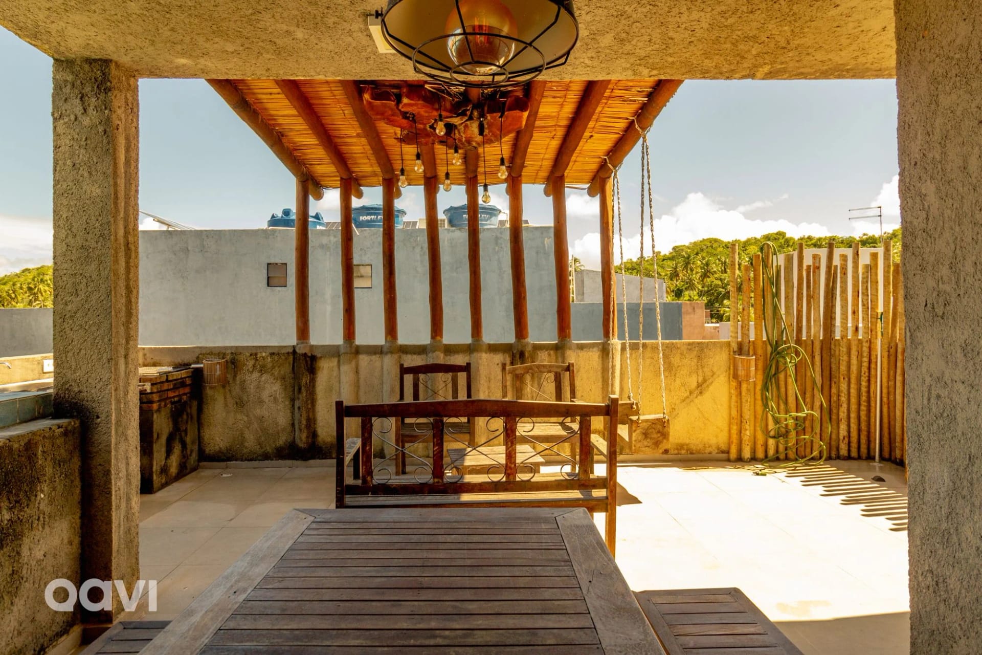 Varanda / Terraço — Casa com Piscina Privativa Lambari 107 by Qavi