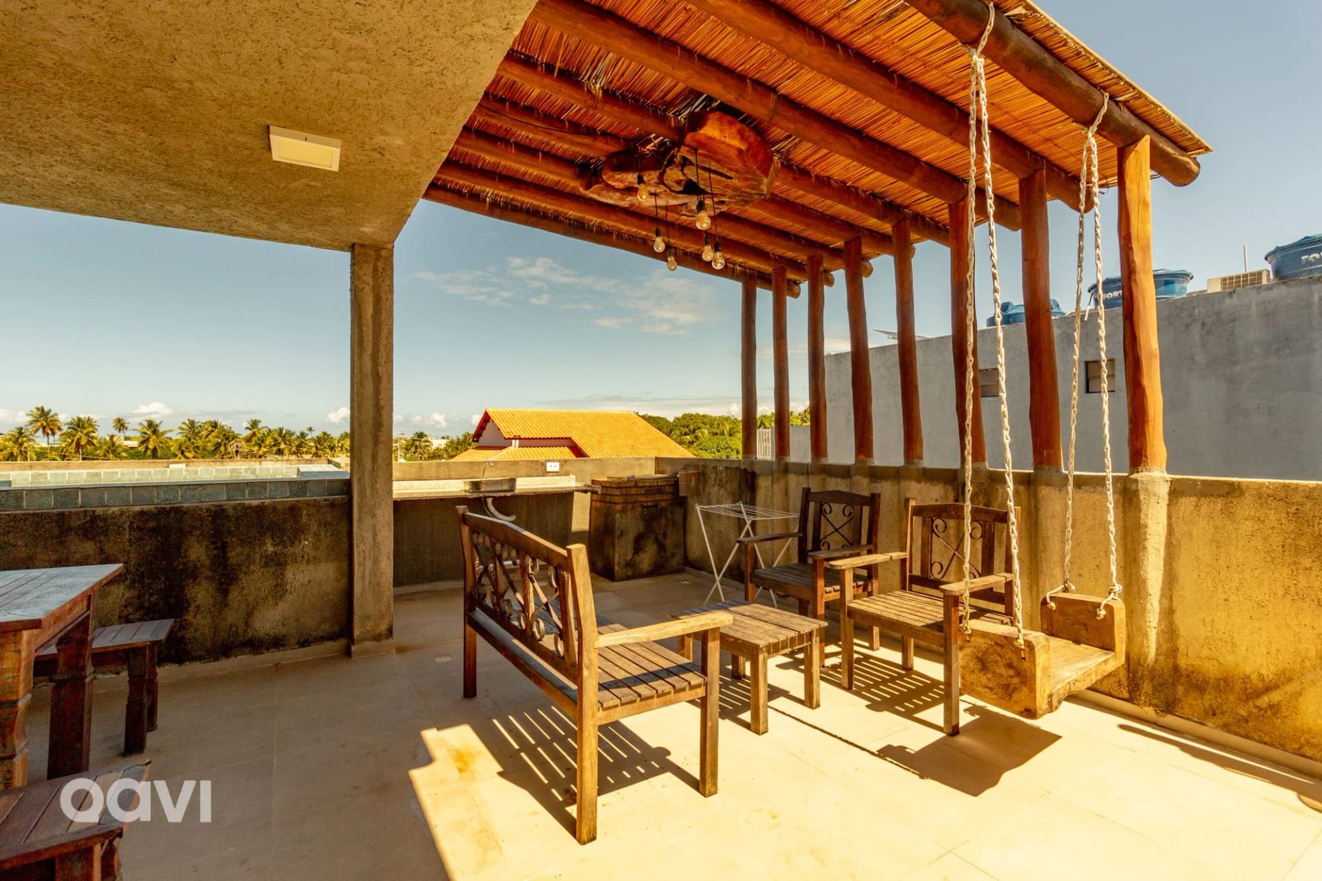 Varanda / Terraço — Casa com Piscina Privativa Lambari 107 by Qavi