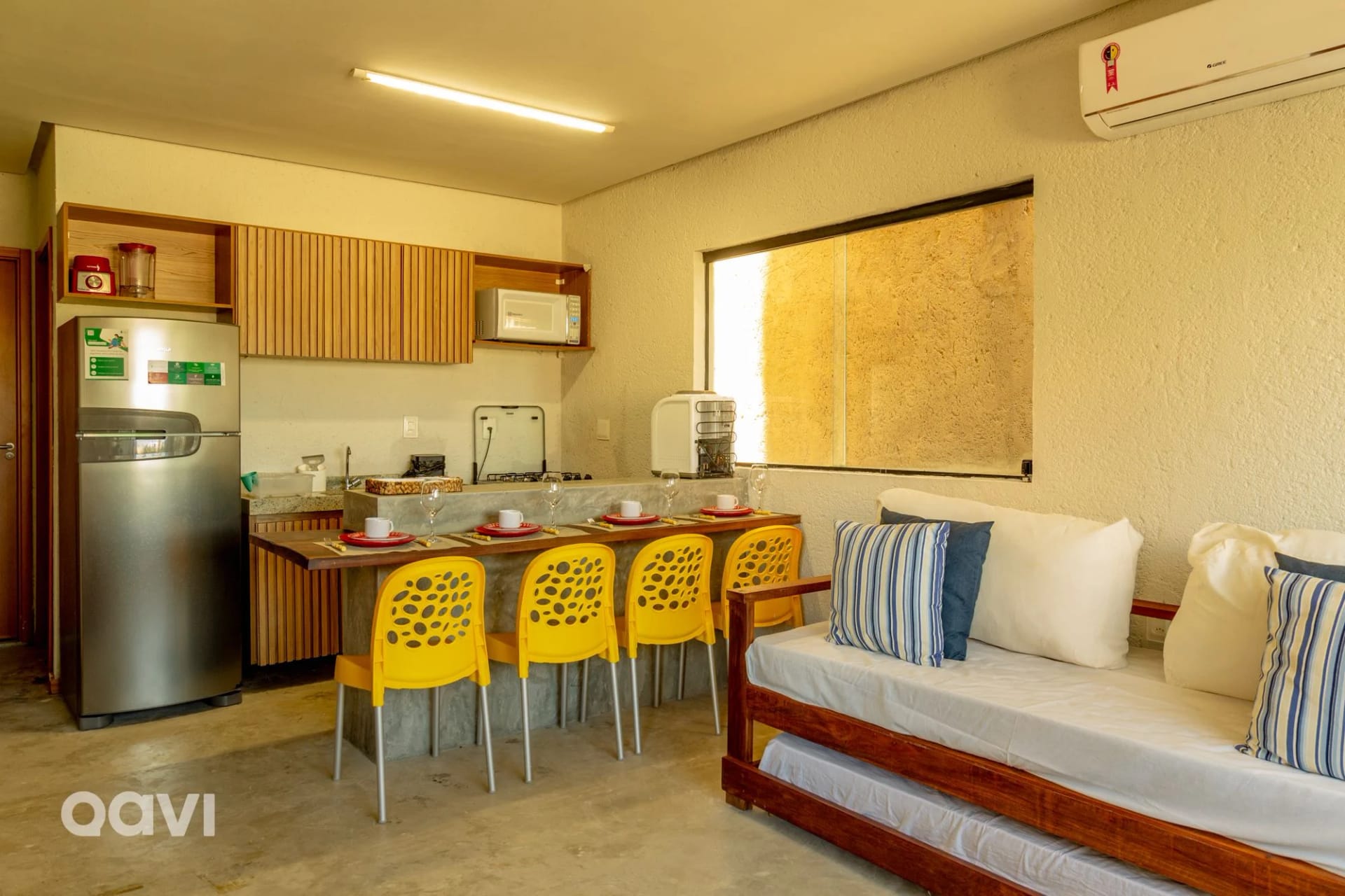 Communal lounge / TV room — Qavi - Casa com Piscina Privativa - Lambari 07