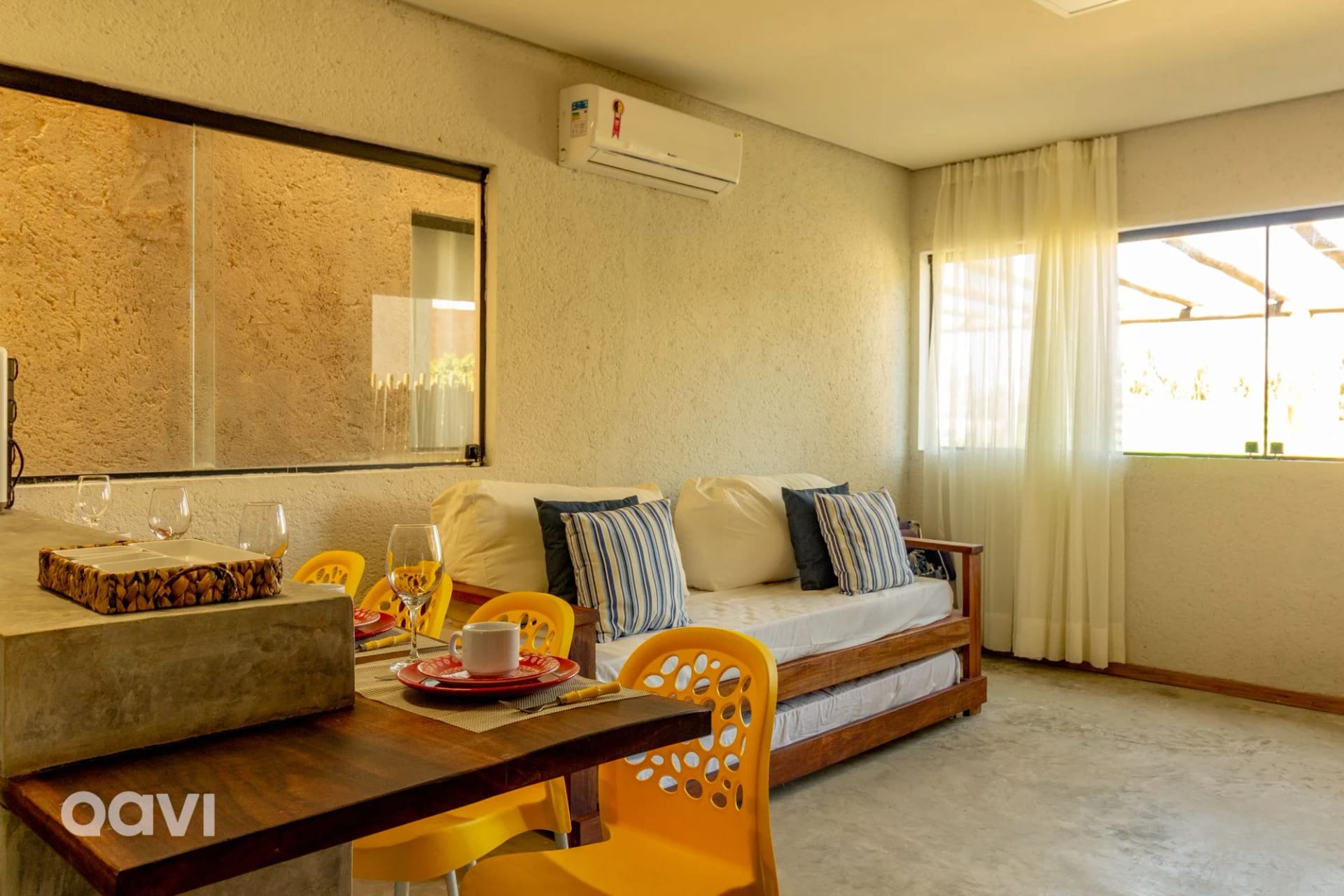 Communal lounge / TV room — Qavi - Casa com Piscina Privativa - Lambari 07