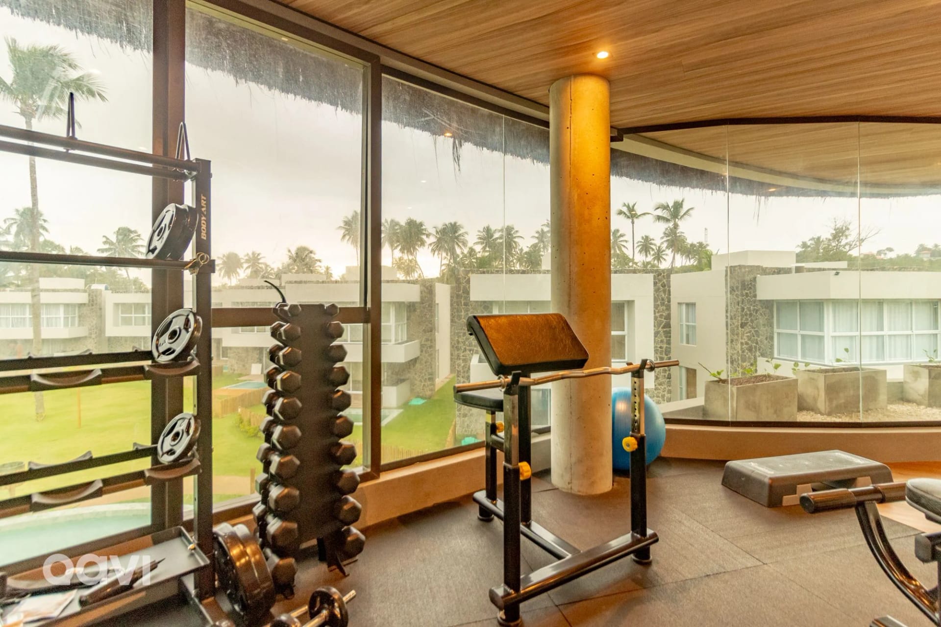 Fitness centre/facilities — Casa Anamá em condomínio Naluum by Qavi