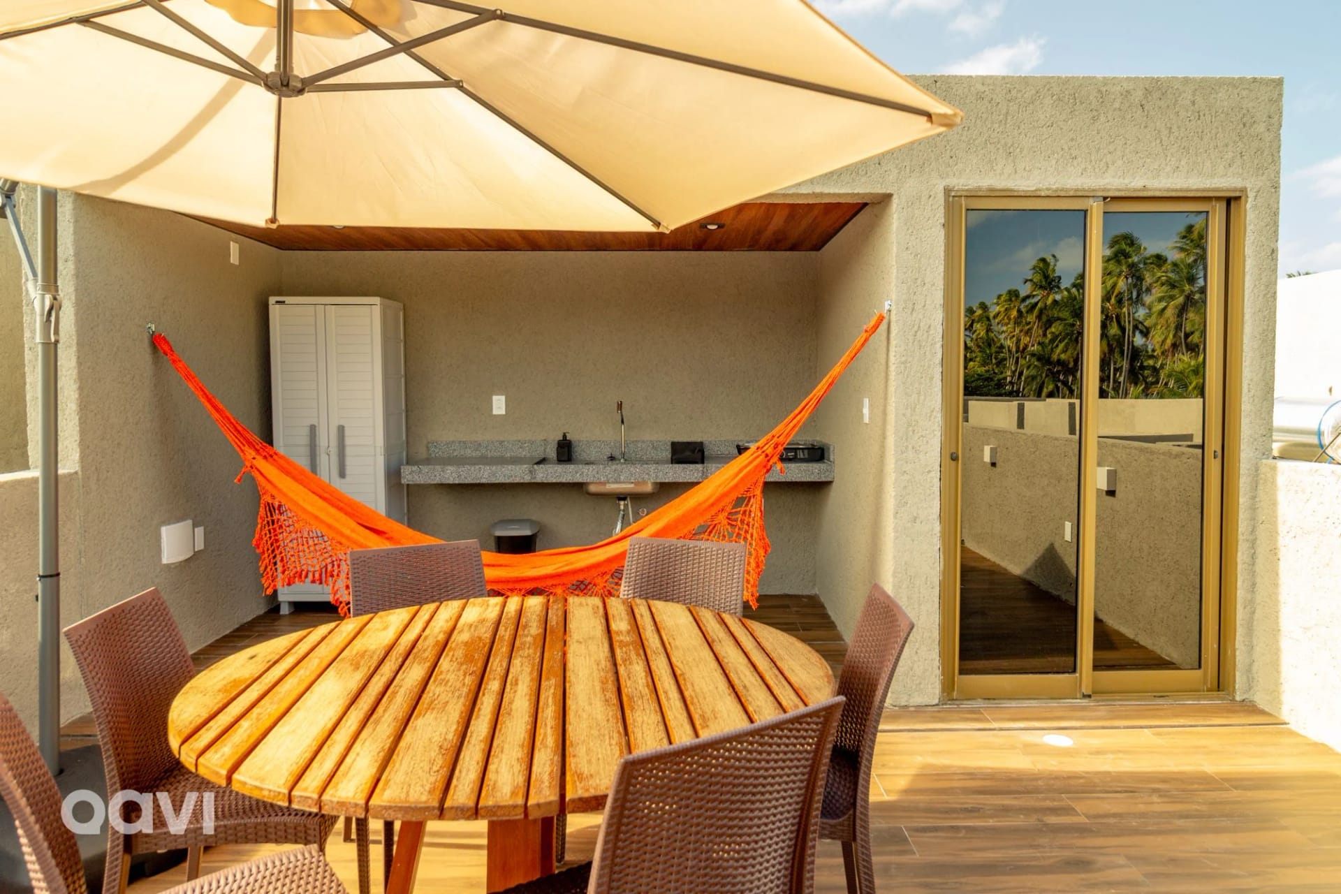 Varanda / Terraço — Villa Naluri em Japaratinga C 105 by Qavi