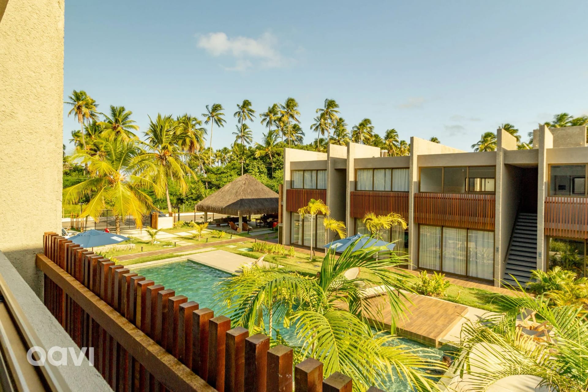 Varanda / Terraço — Villa Naluri em Japaratinga C 105 by Qavi