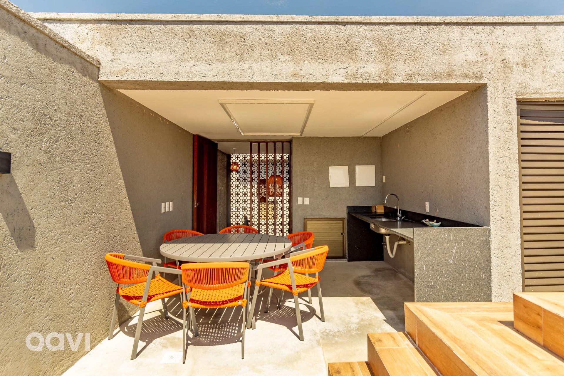 Fachada / Terraza — Villa de charme em Milagres Pysa 08 by Qavi