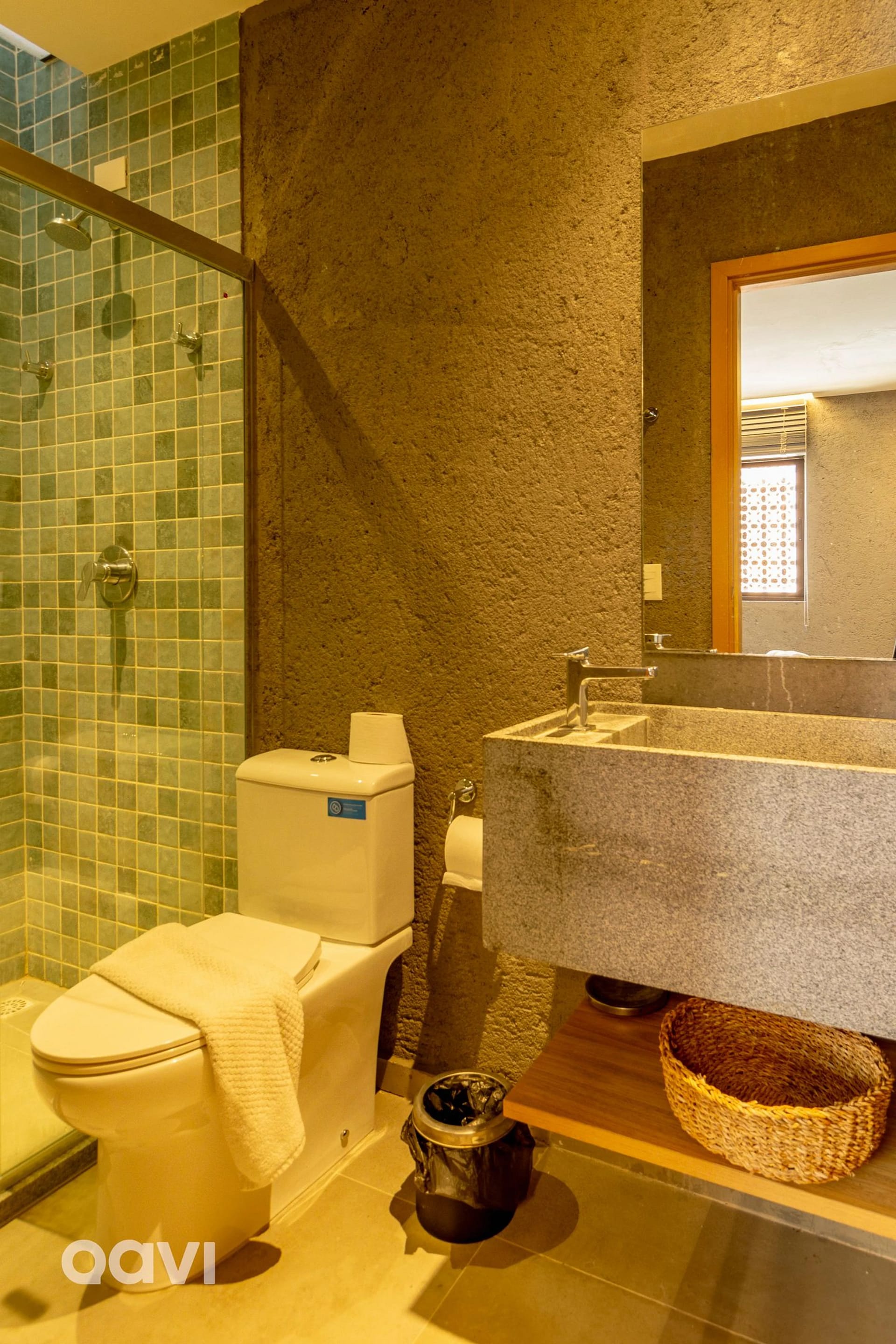 Cuarto de baño — Villa de charme em Milagres Pysa 08 by Qavi