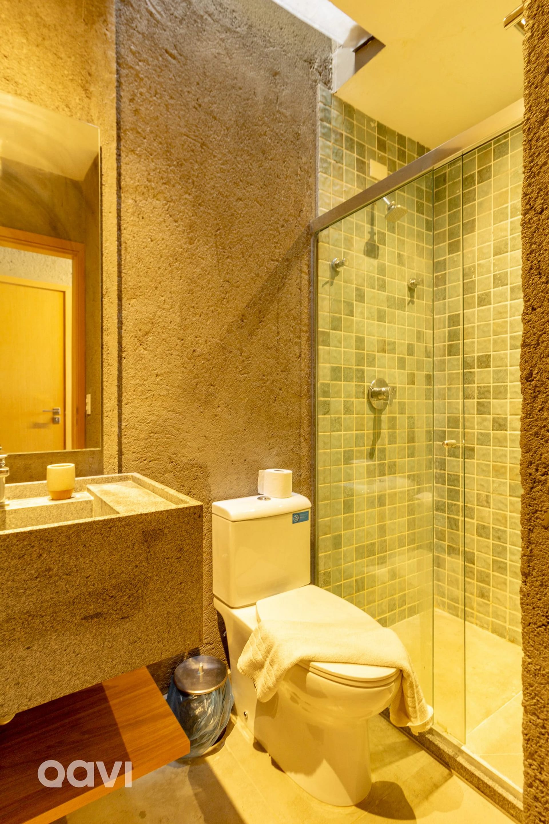 Cuarto de baño — Villa de charme em Milagres Pysa 08 by Qavi