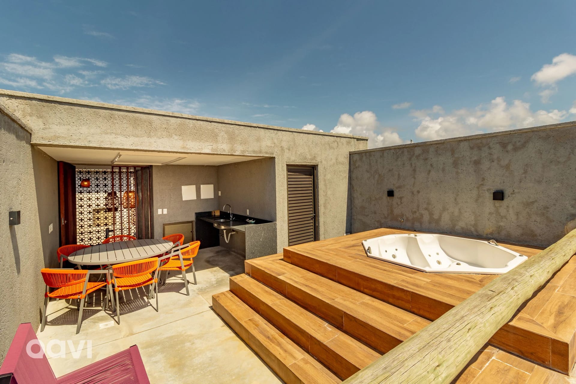 Fachada / Terraza — Villa de charme em Milagres Pysa 08 by Qavi