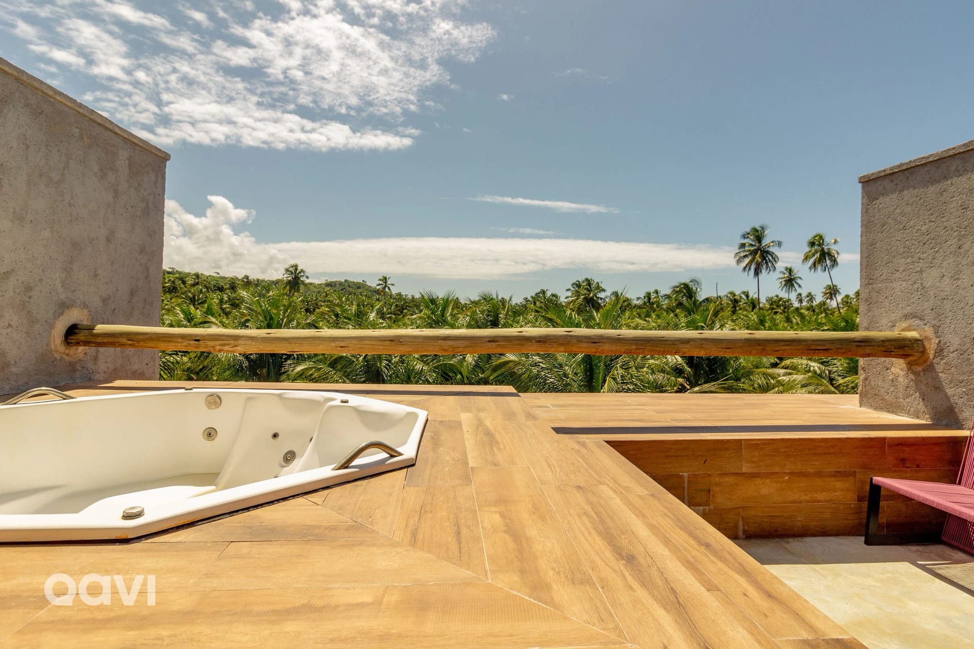 Fachada / Terraza — Villa de charme em Milagres Pysa 08 by Qavi