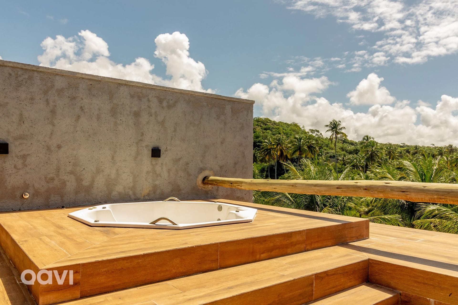 Fachada / Terraza — Villa de charme em Milagres Pysa 08 by Qavi