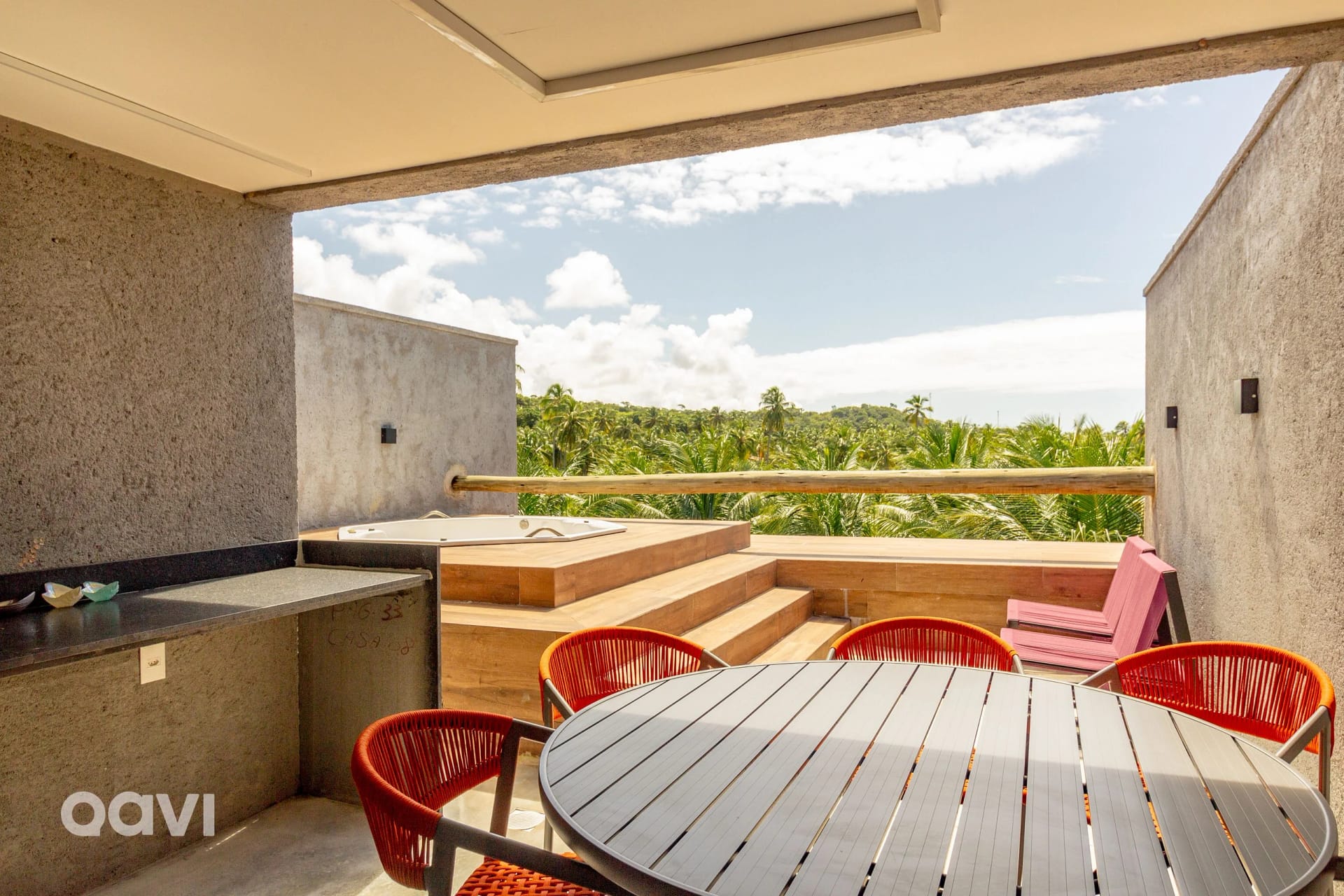 Fachada / Terraza — Villa de charme em Milagres Pysa 08 by Qavi