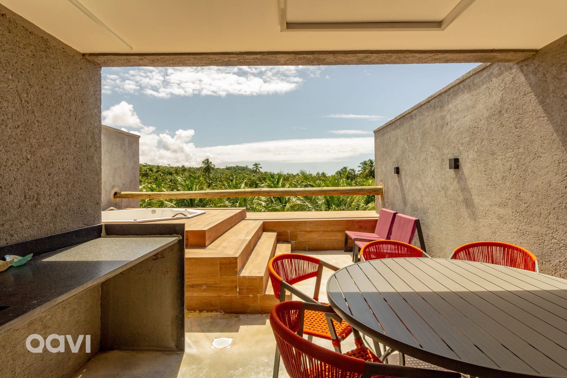 Fachada / Terraza — Villa de charme em Milagres Pysa 08 by Qavi