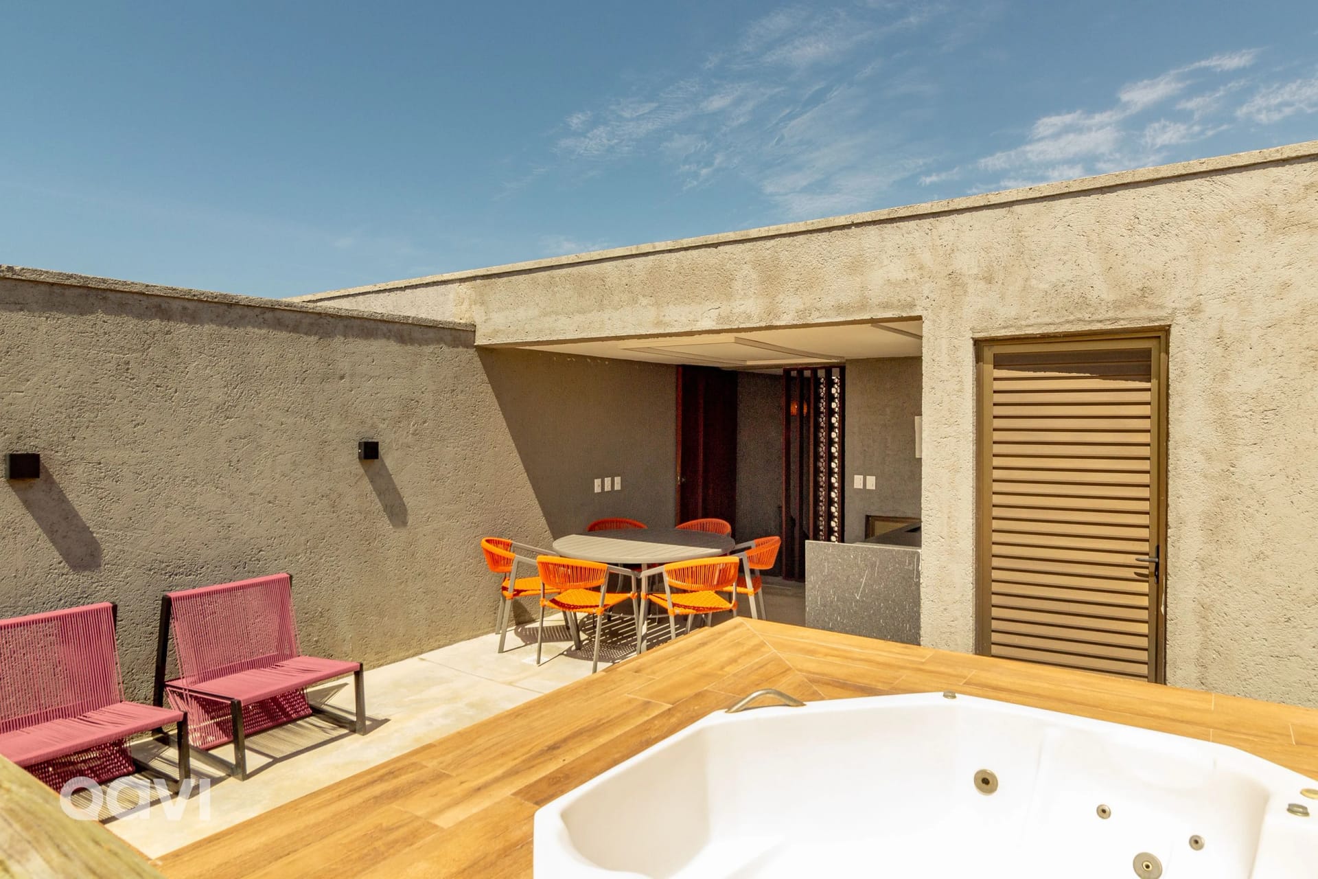 Fachada / Terraza — Villa de charme em Milagres Pysa 08 by Qavi