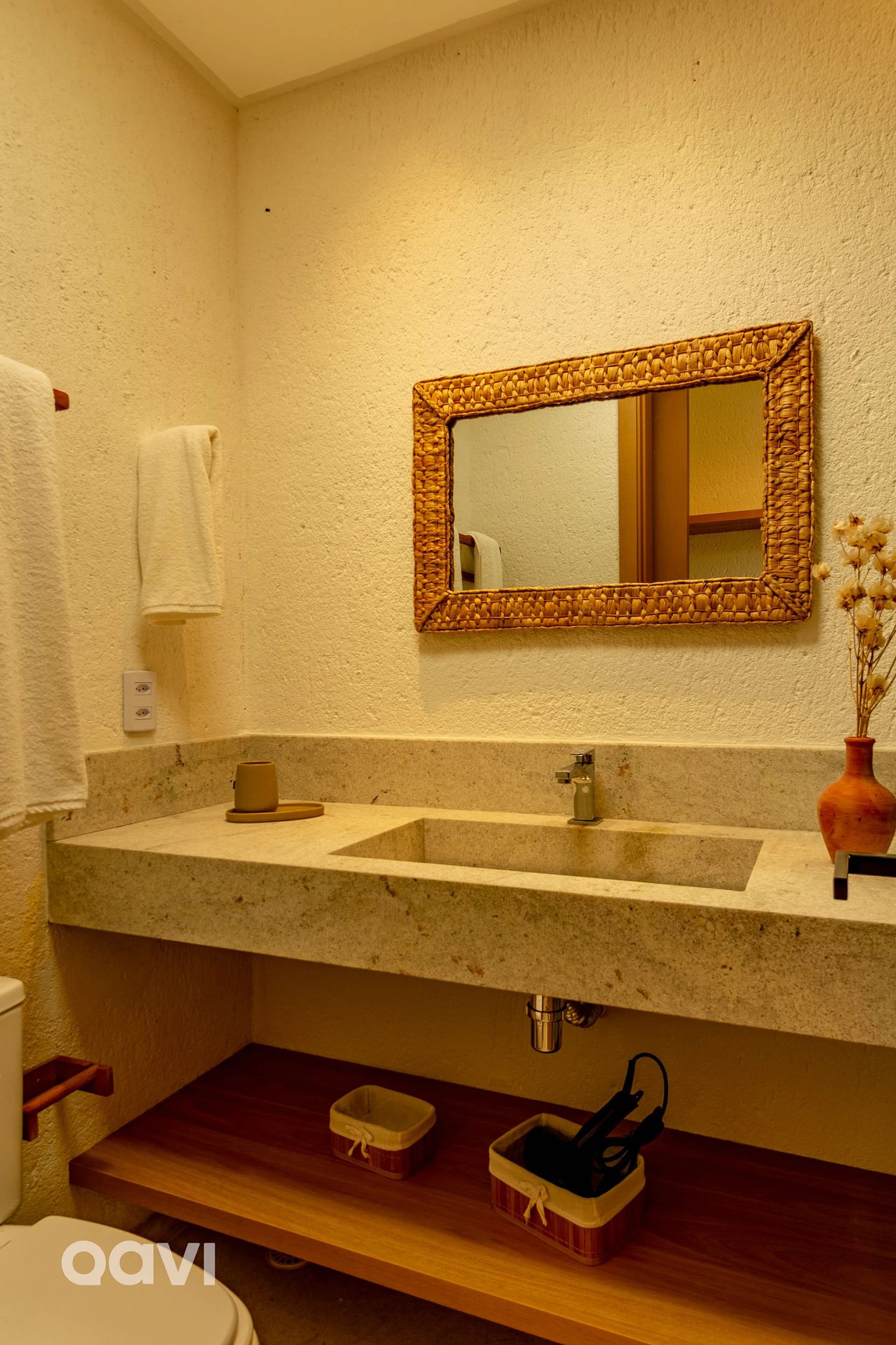 Baño — Casa com Piscina na Praia de Tatuamunha by Qavi