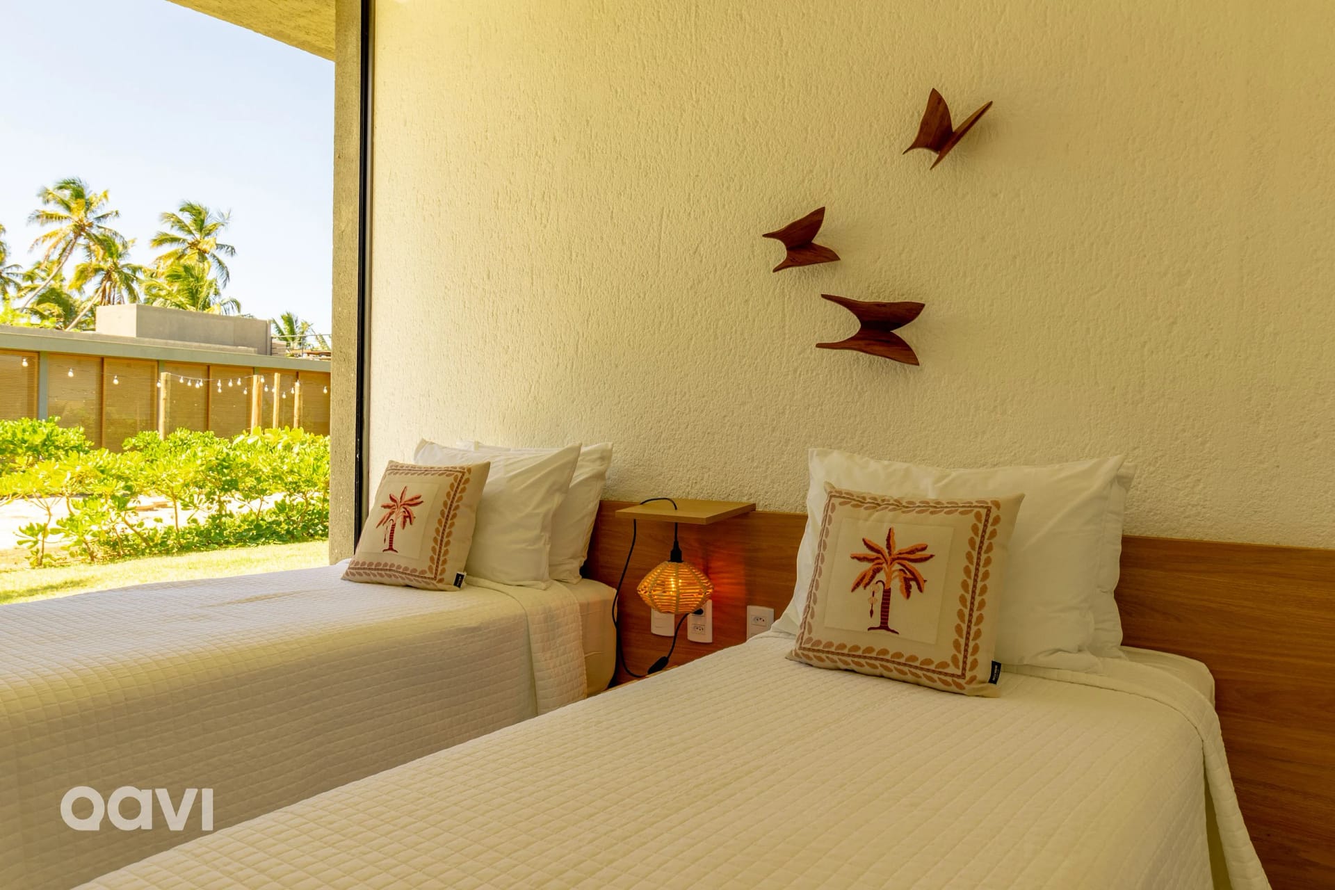 Dormitorio — Casa com Piscina na Praia de Tatuamunha by Qavi