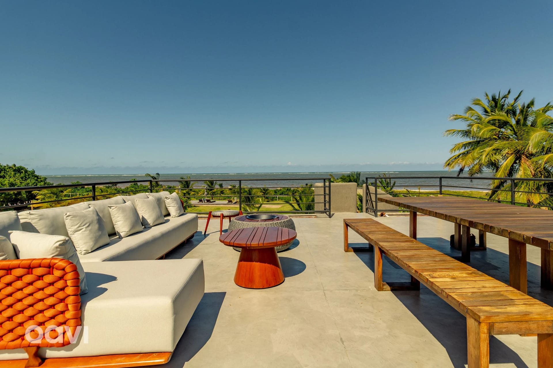 Solarium — Casa com Piscina na Praia de Tatuamunha by Qavi