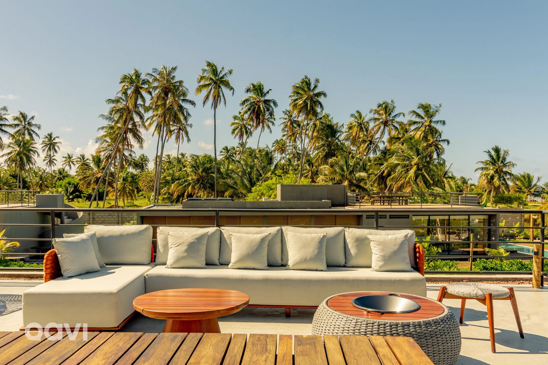 Solarium — Casa com Piscina na Praia de Tatuamunha by Qavi