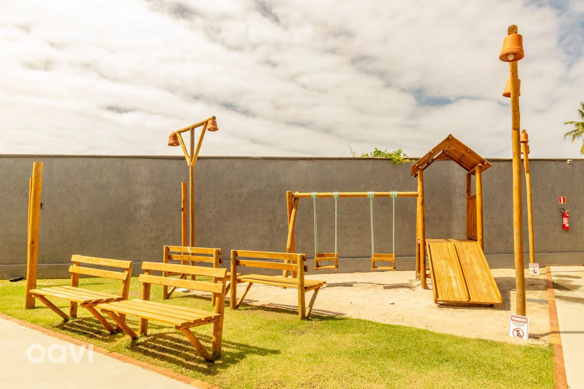 Parquinho infantil — Casa com Piscina Privativa em São Miguel dos Milagres by Qavi