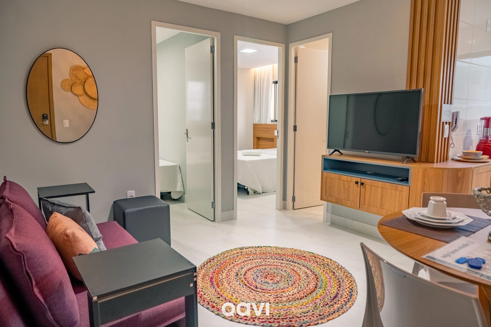 Sala de Estar — Apartamento Superior 02 Quartos - Gaudium