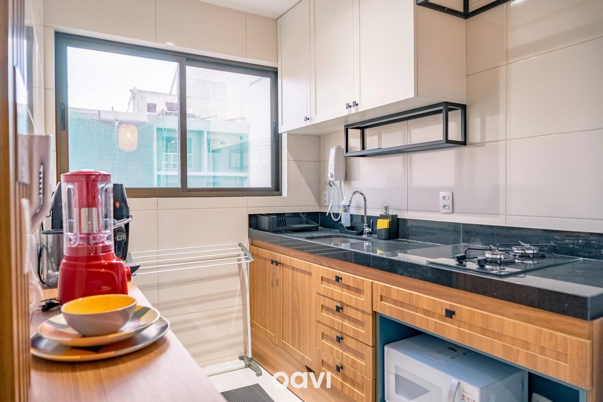 Cocina o kitnet — Apartamento Superior 02 Quartos - Gaudium