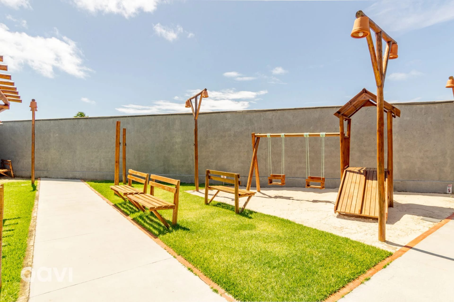 Area and facilities — Villa Sapê 18 em São Miguel dos Milagres
