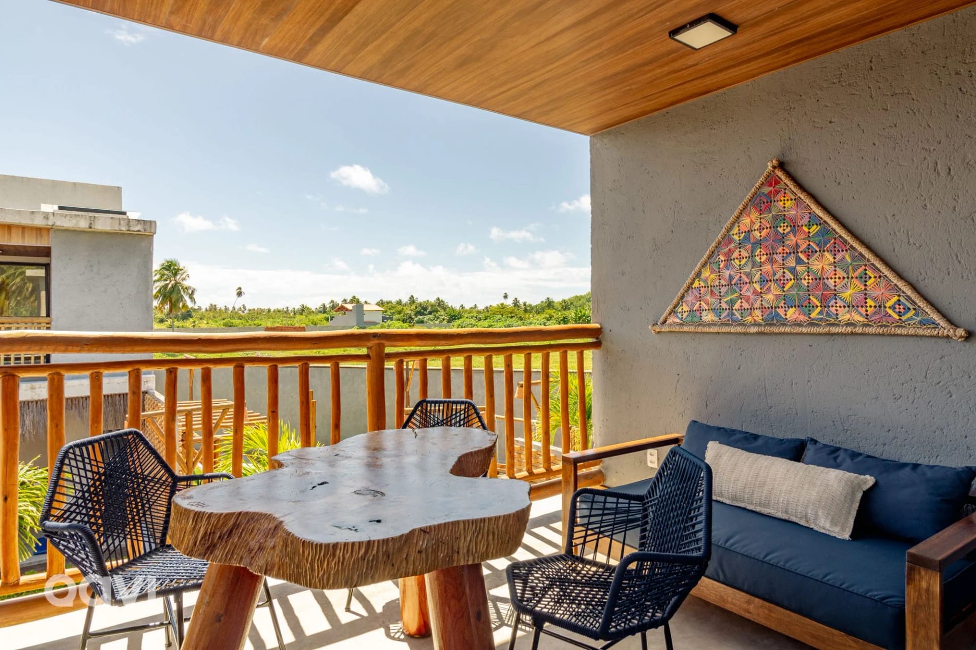 Balcony / Terrace — Villa Sapê 18 em São Miguel dos Milagres