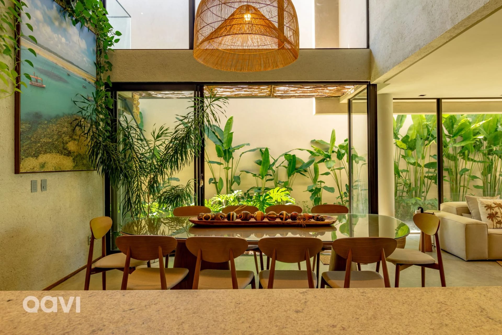 Dining area — Casa de Luxo em Condomínio em Milagres by Qavi
