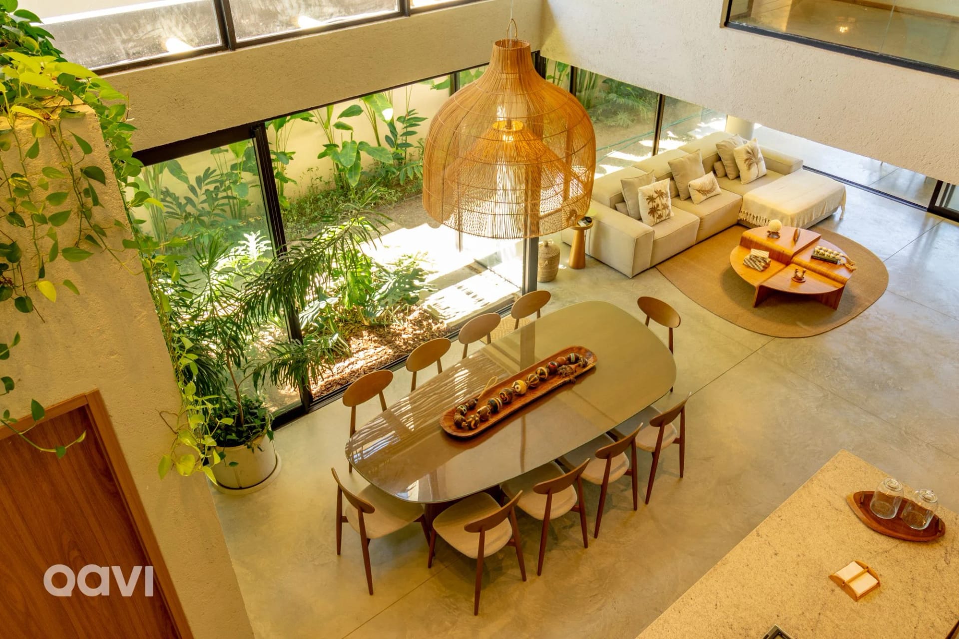 Dining area — Casa de Luxo em Condomínio em Milagres by Qavi