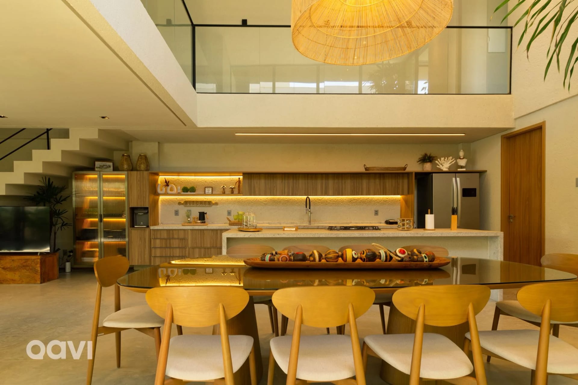 Dining area — Casa de Luxo em Condomínio em Milagres by Qavi
