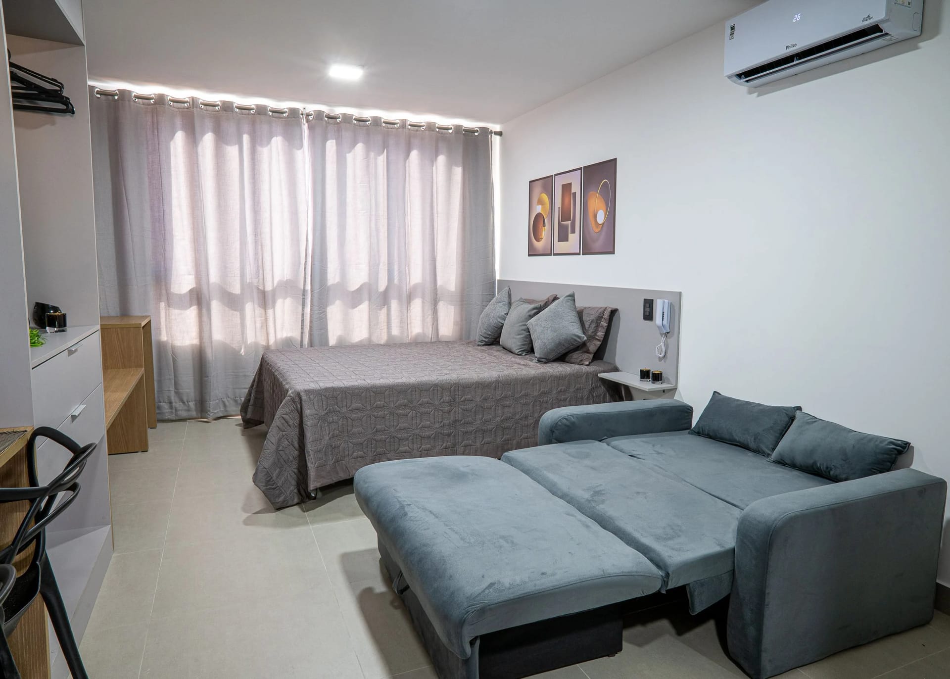 Quarto — Studio Unic Emunah Ponta de Campina by Qavi
