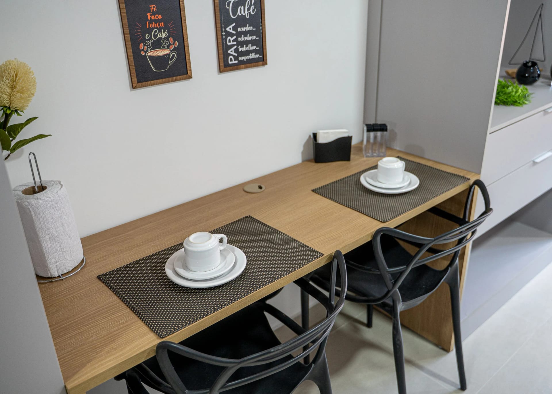 Cozinha ou kitnet — Studio Unic Emunah Ponta de Campina by Qavi