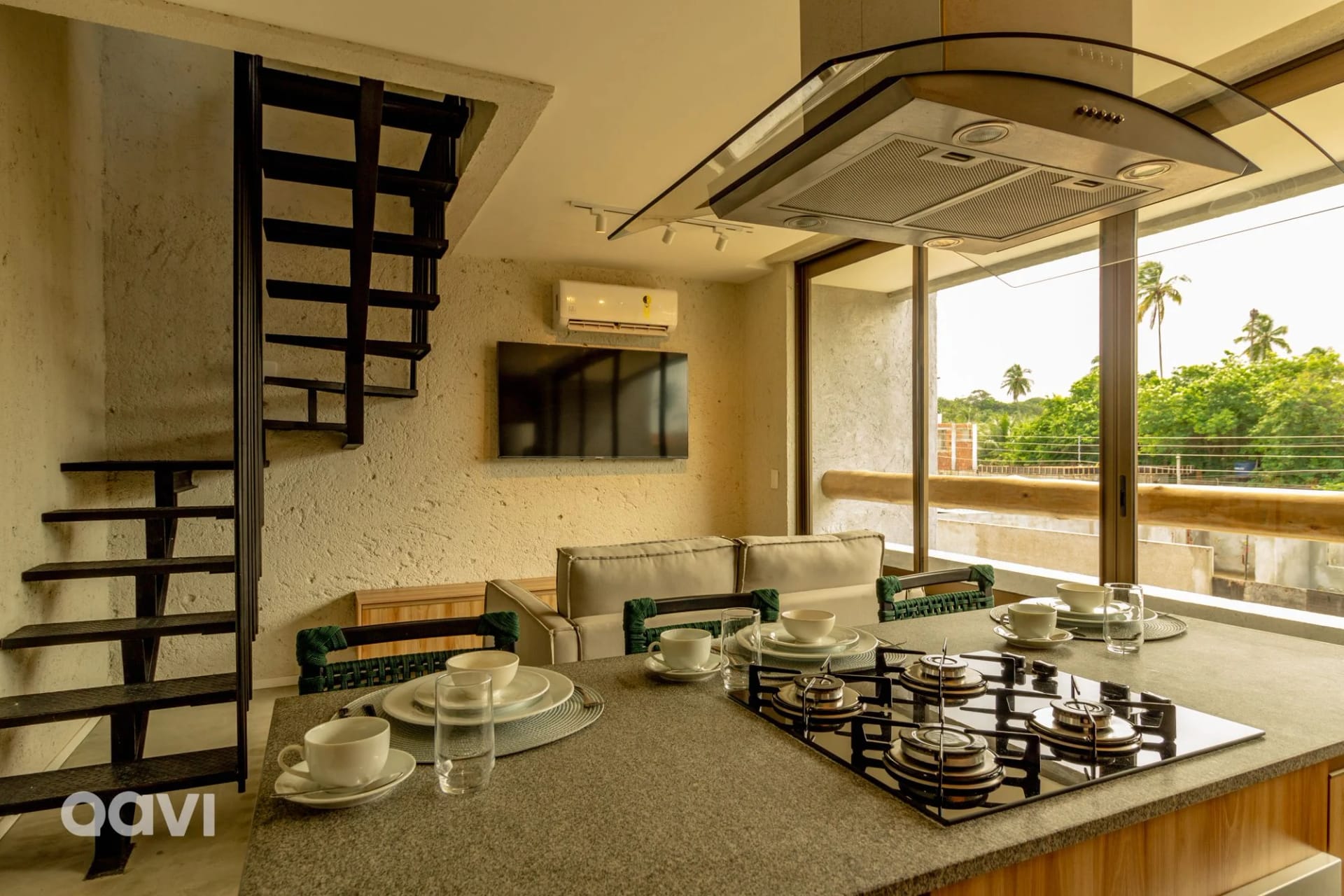 Sala de Estar — Qavi - Duplex em condomínio - Tamoná 14