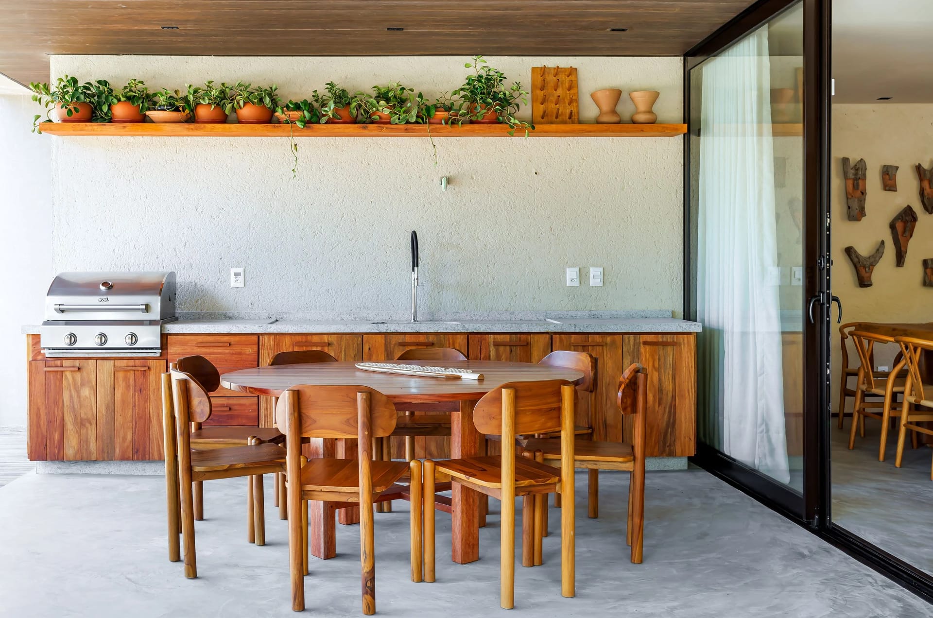 Varanda / Terraço — Casa de Luxo Beira Mar em Milagres by Qavi