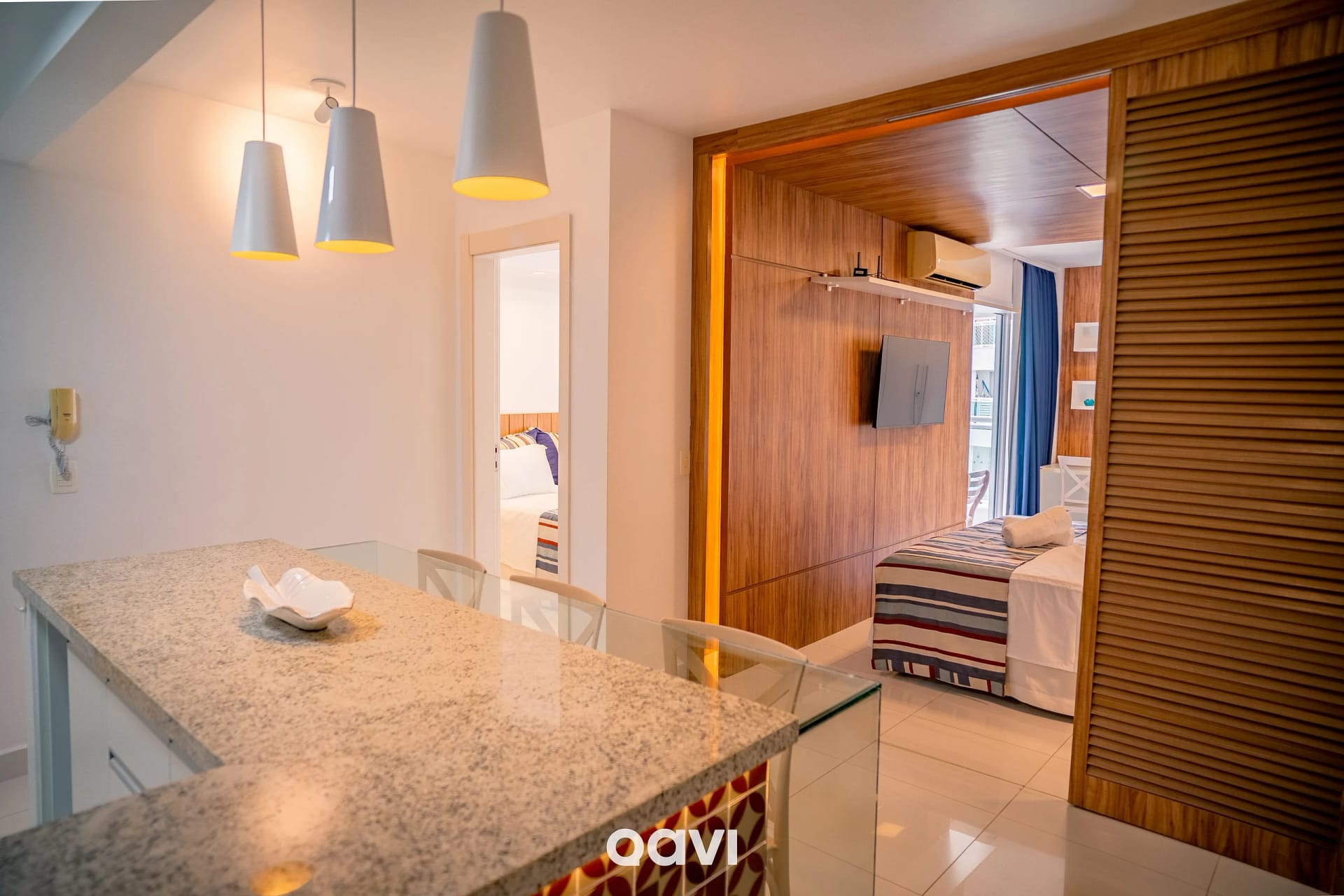 Cocina o kitnet — Apartamento Varanda In Mare Bali Cotovelo by Qavi