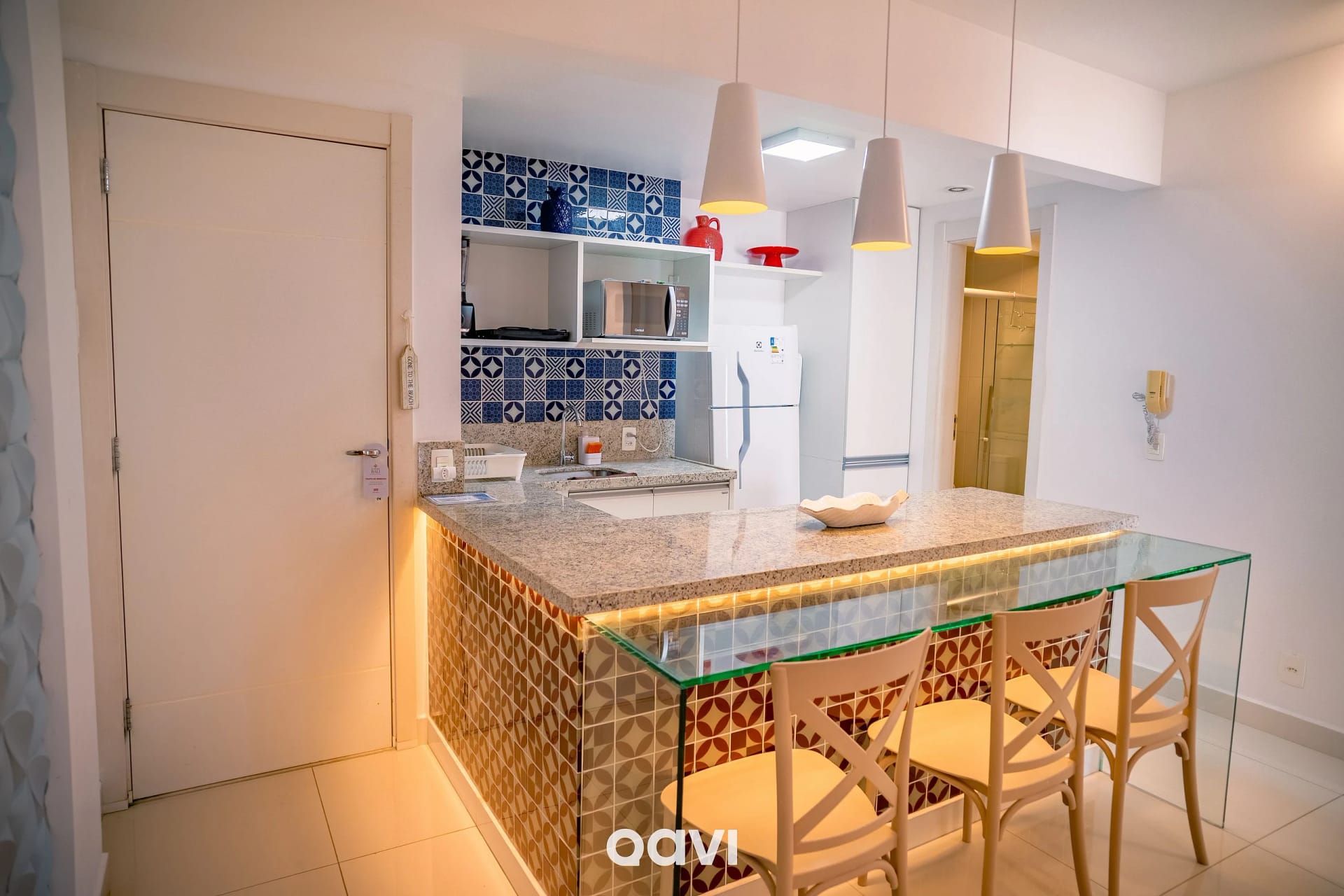 Cocina o kitnet — Apartamento Varanda In Mare Bali Cotovelo by Qavi