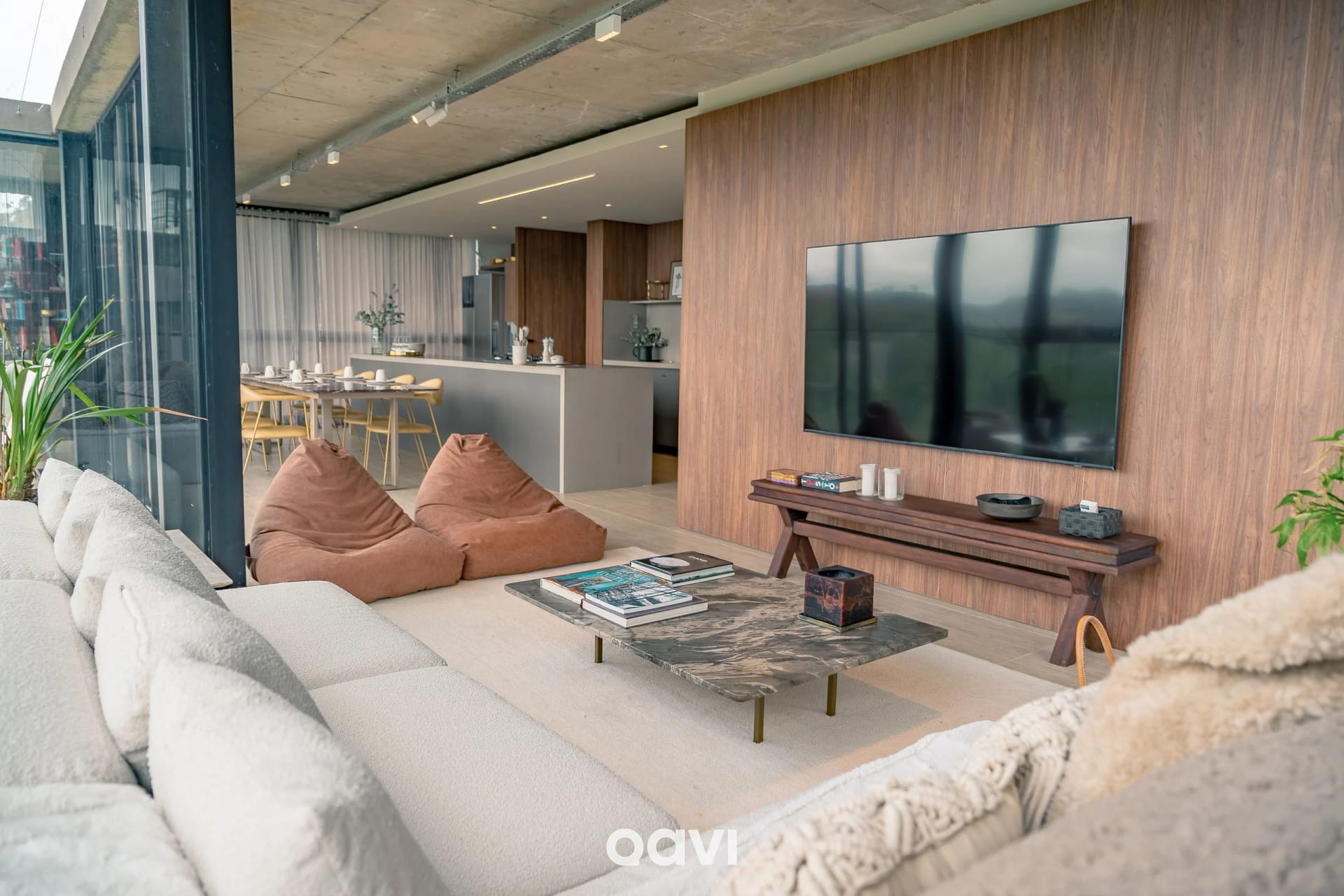 Sala de Estar — Casa de Luxo na Serra de Bananeiras Reserva Alteza by Qavi