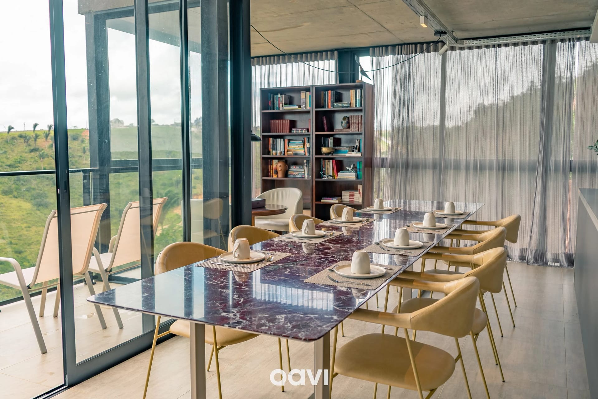Comedor — Casa de Luxo na Serra de Bananeiras Reserva Alteza by Qavi