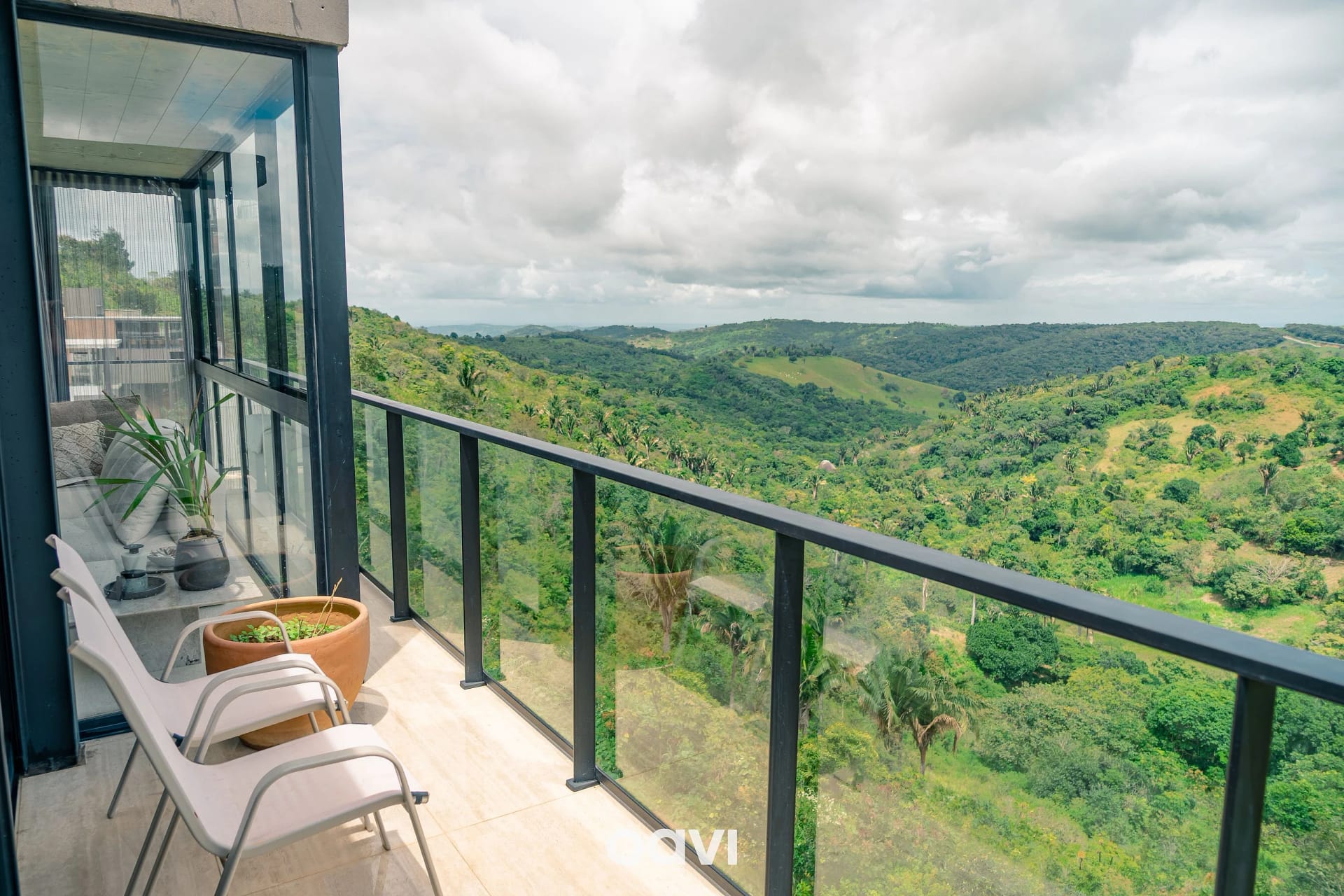 Fachada / Terraza — Casa de Luxo na Serra de Bananeiras Reserva Alteza by Qavi