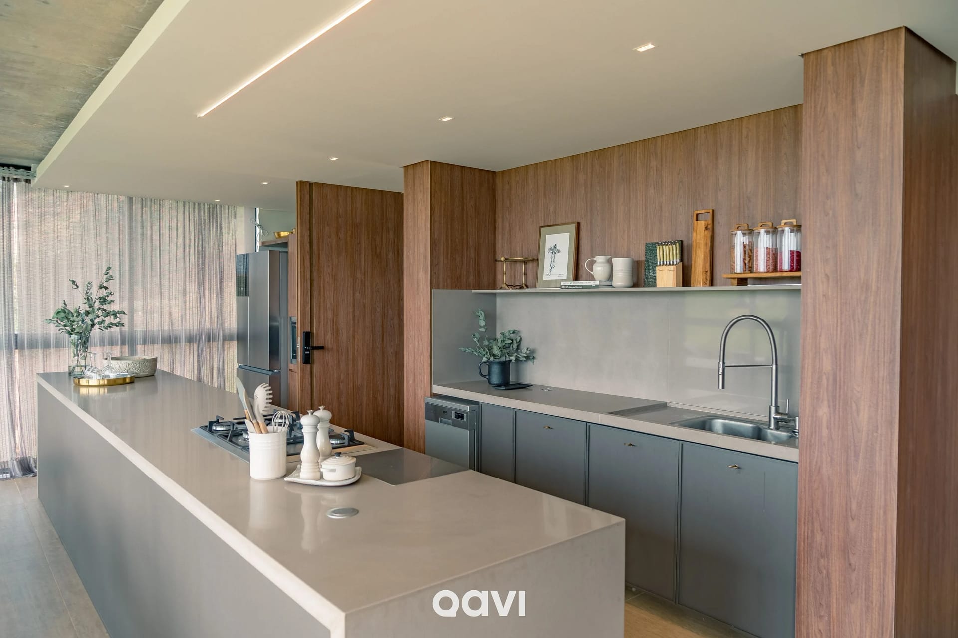 Cocina o kitnet — Casa de Luxo na Serra de Bananeiras Reserva Alteza by Qavi